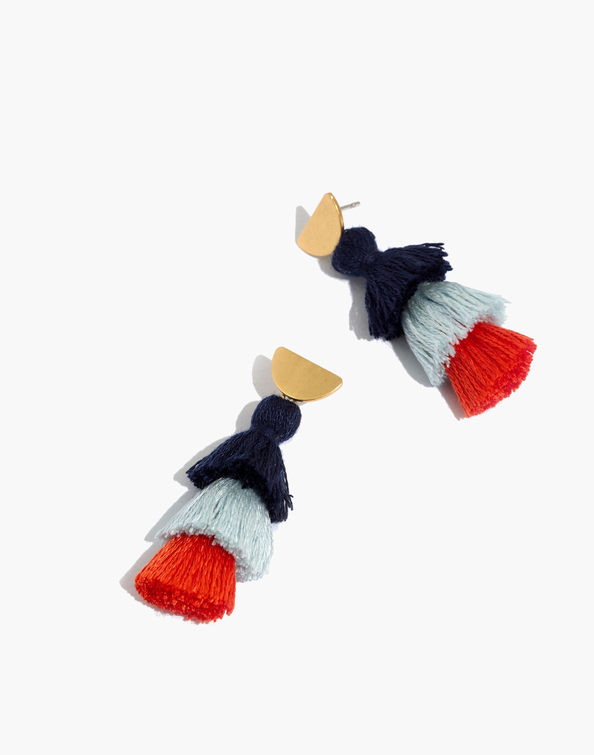 Tiered Tassel Earrings