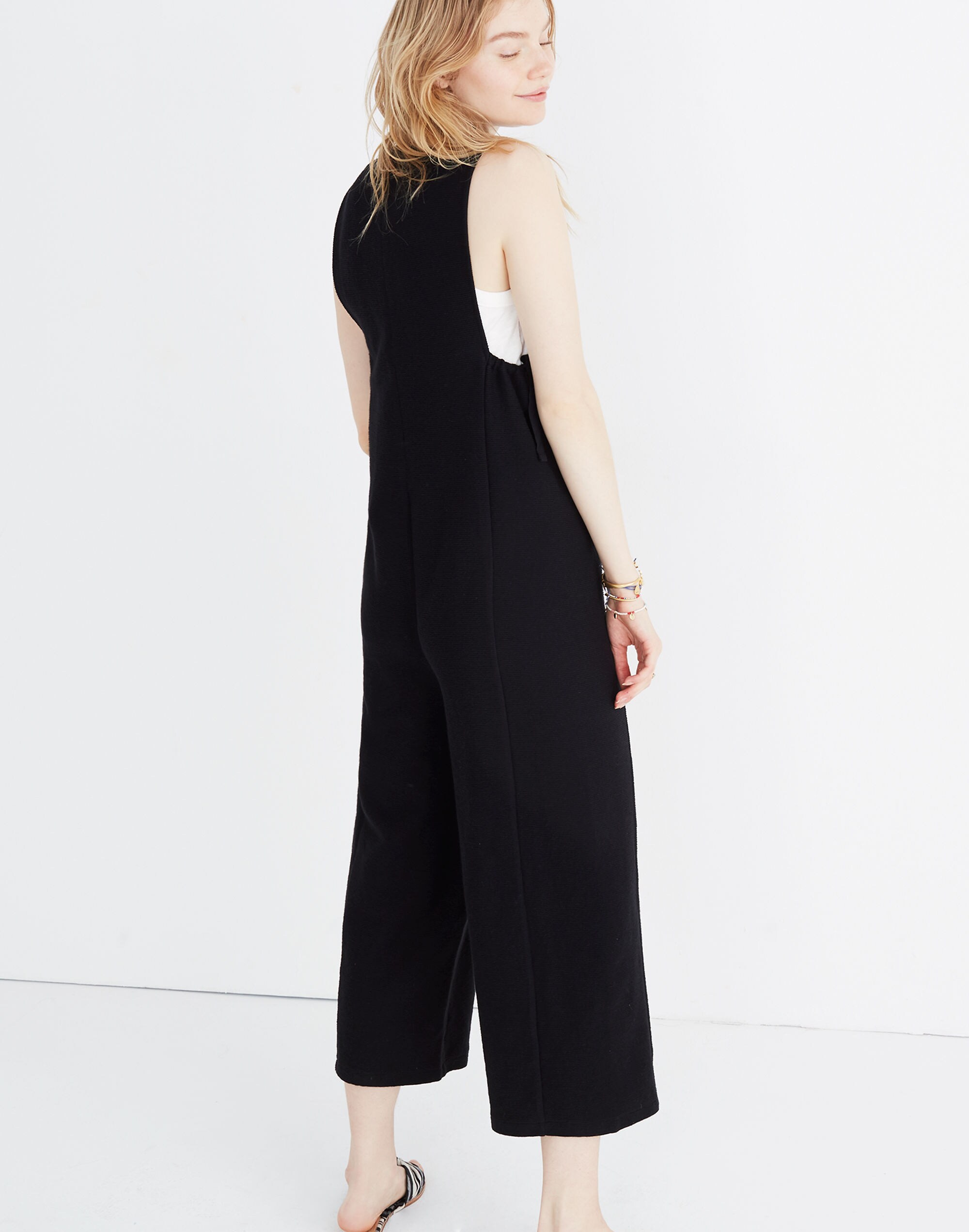 Texture &amp; Thread Side-Tie Jumpsuit