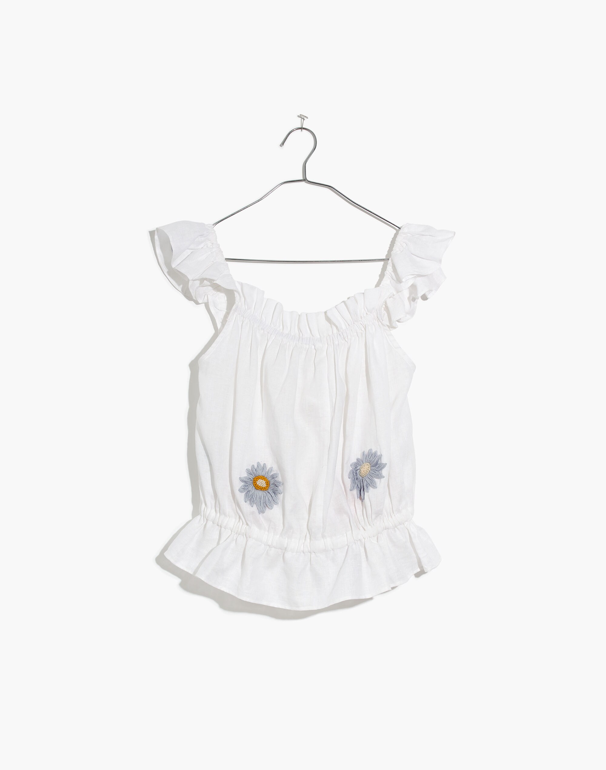 Innika Choo Daisy Embroidered Singlet Top