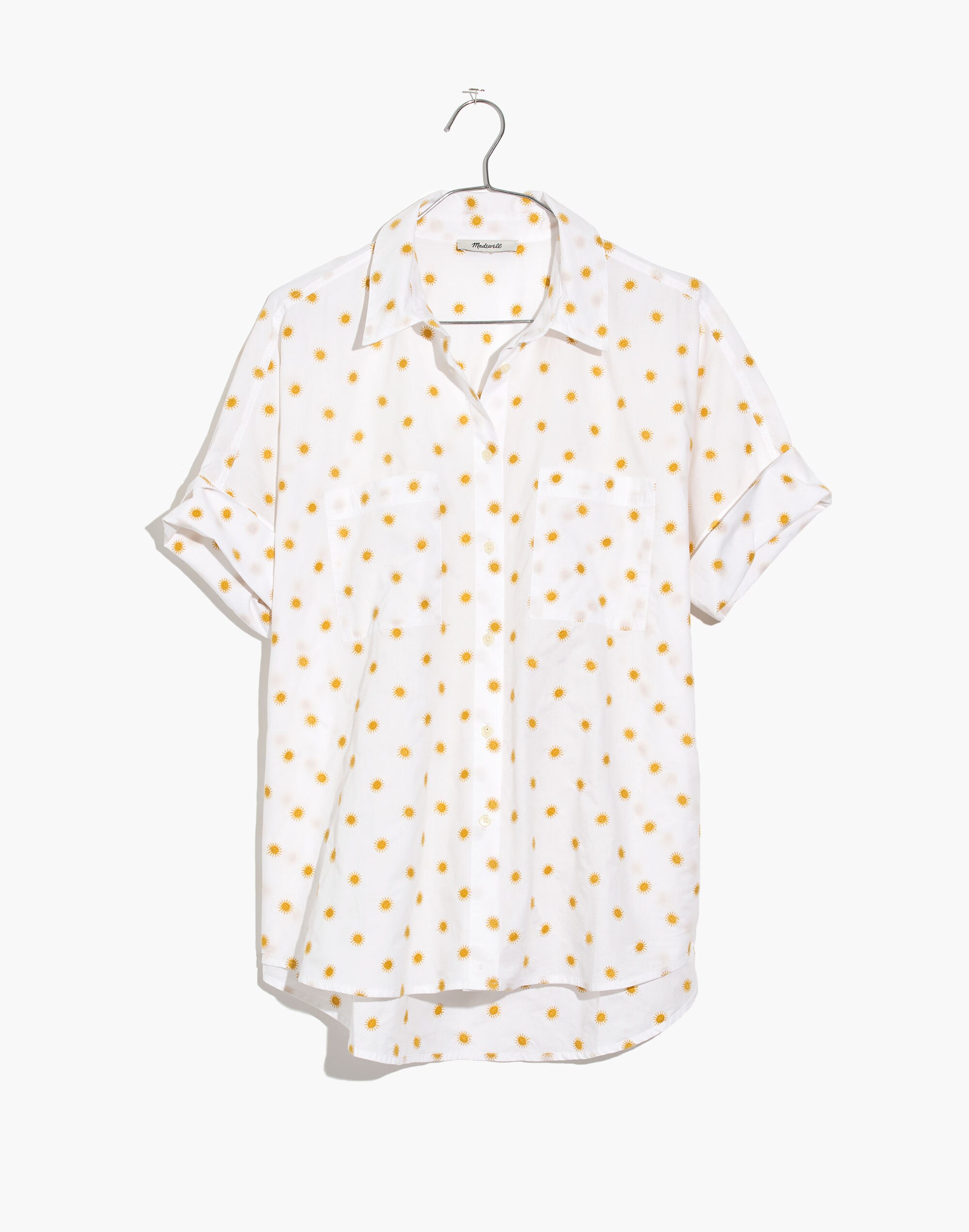 Sun Embroidered Courier Shirt