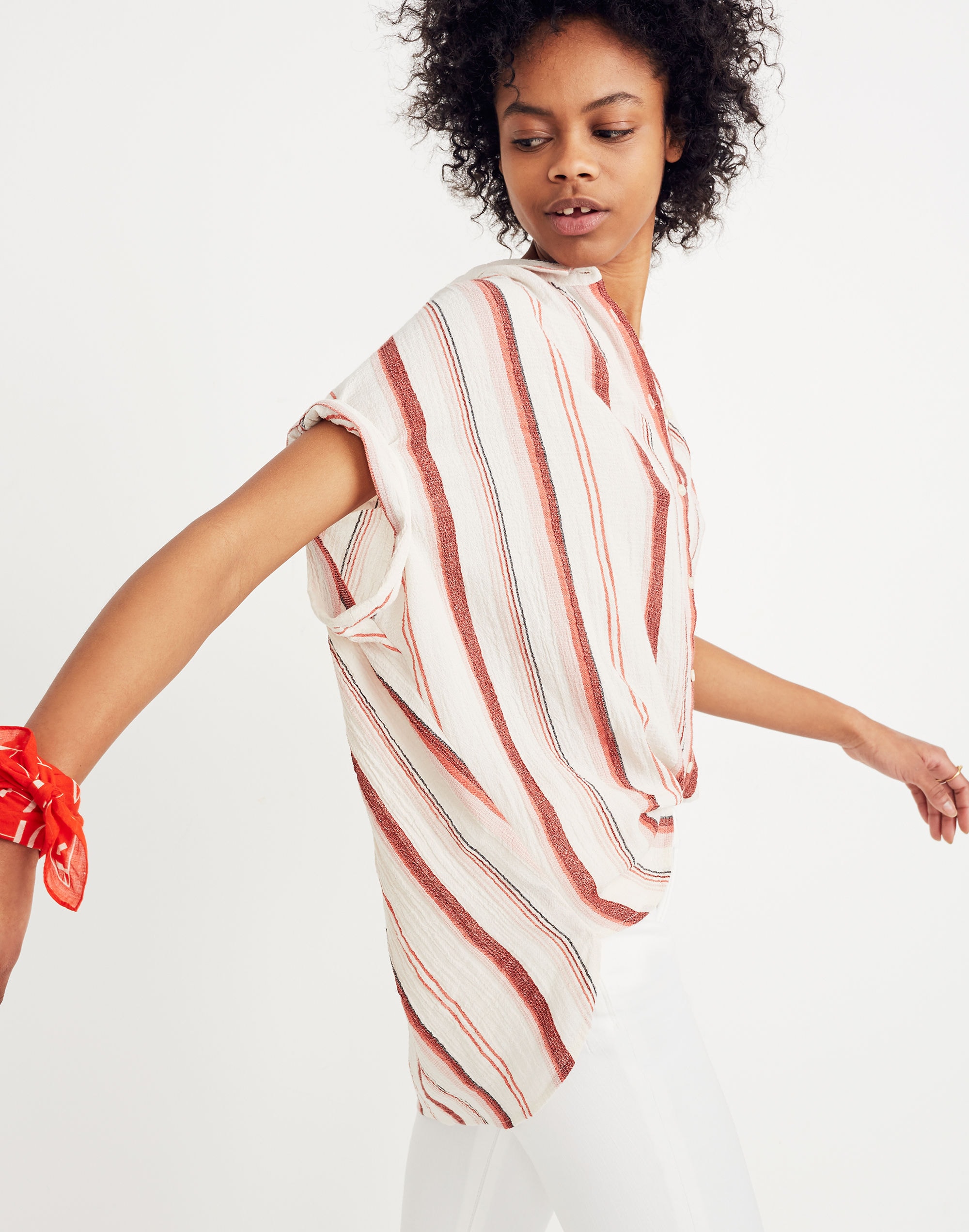 Central Shirt in Albee Stripe