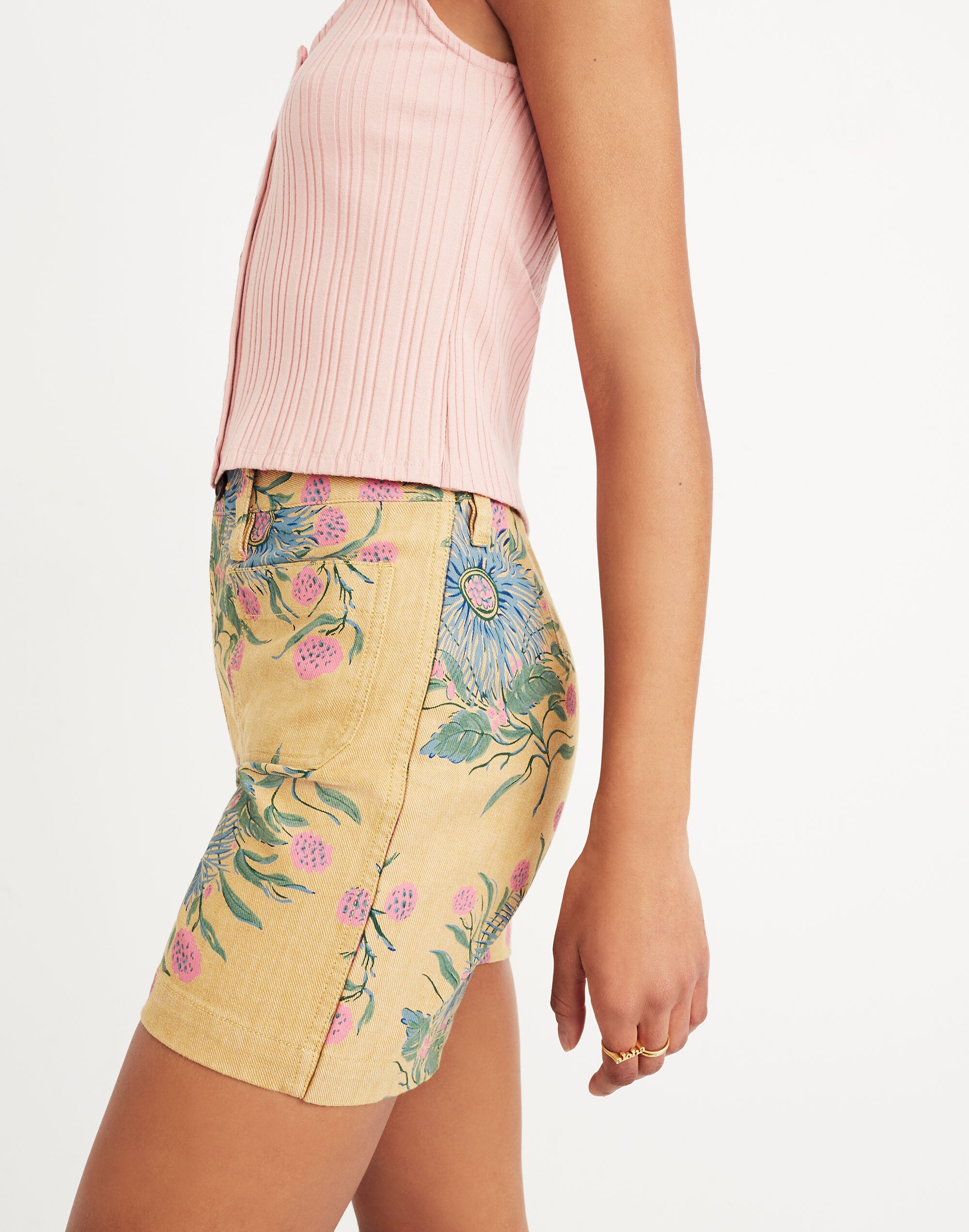 Emmett Shorts in Painted Blooms