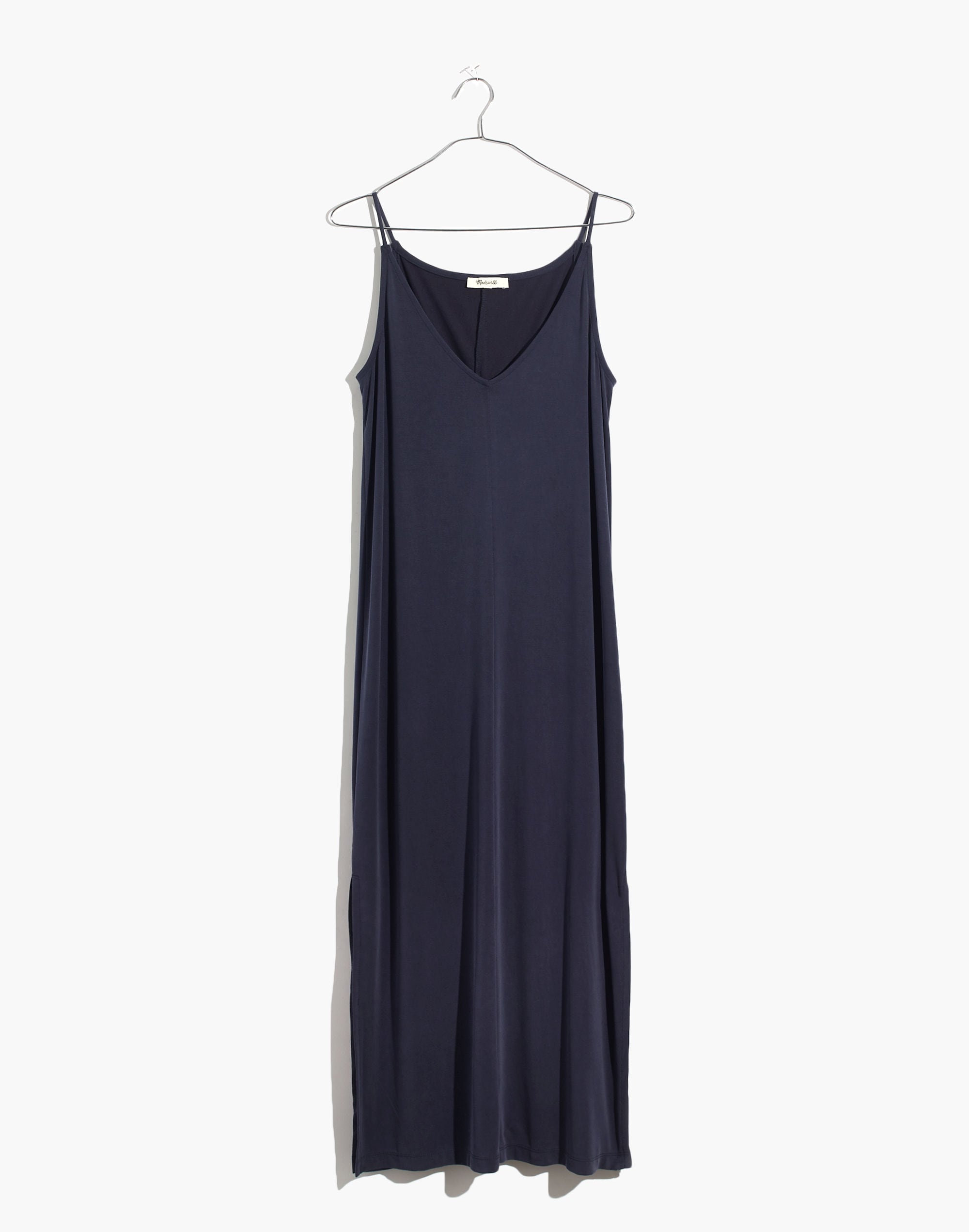 Sandwashed Midi Slip Dress