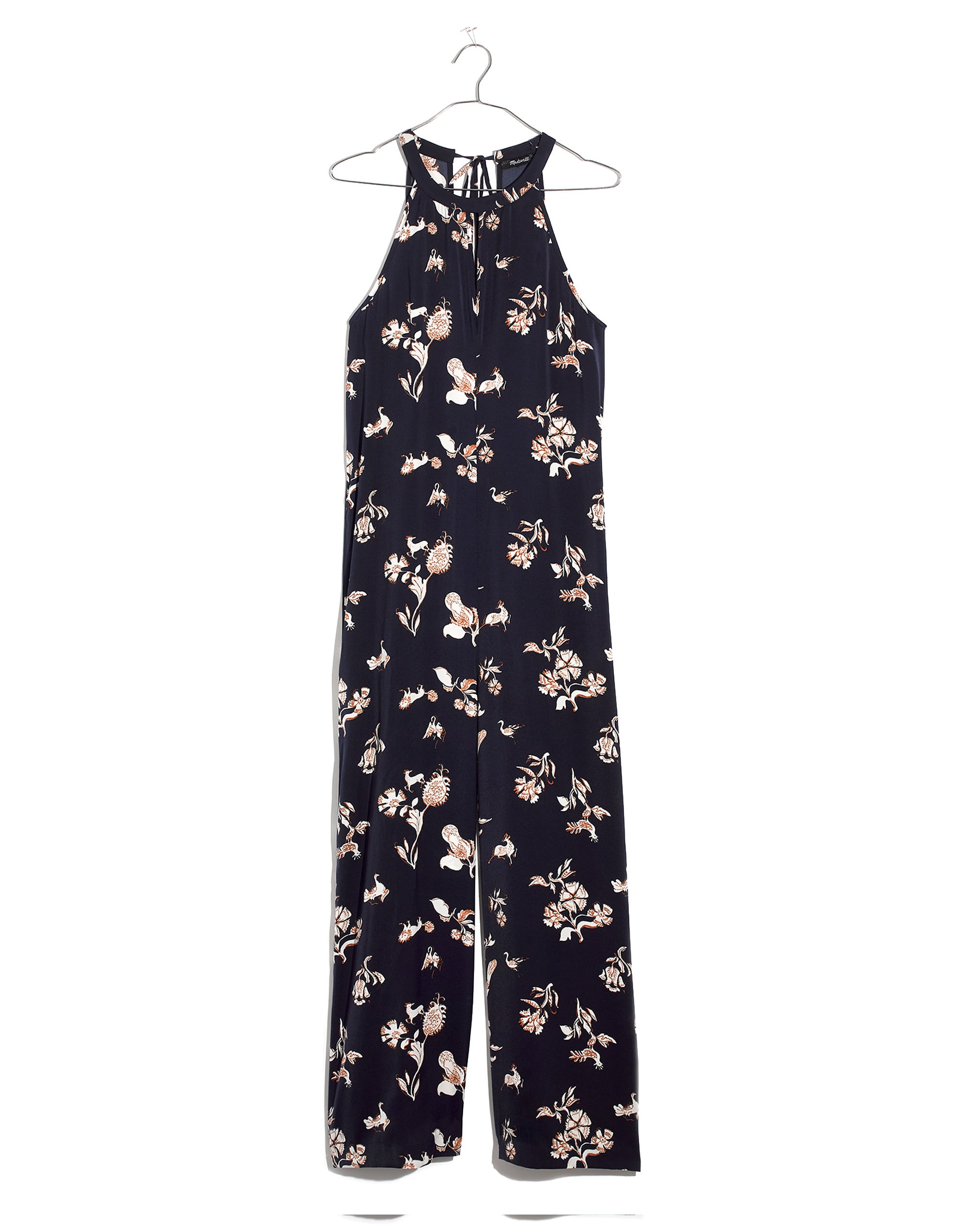 Keyhole Wide-Leg Jumpsuit in Menagerie