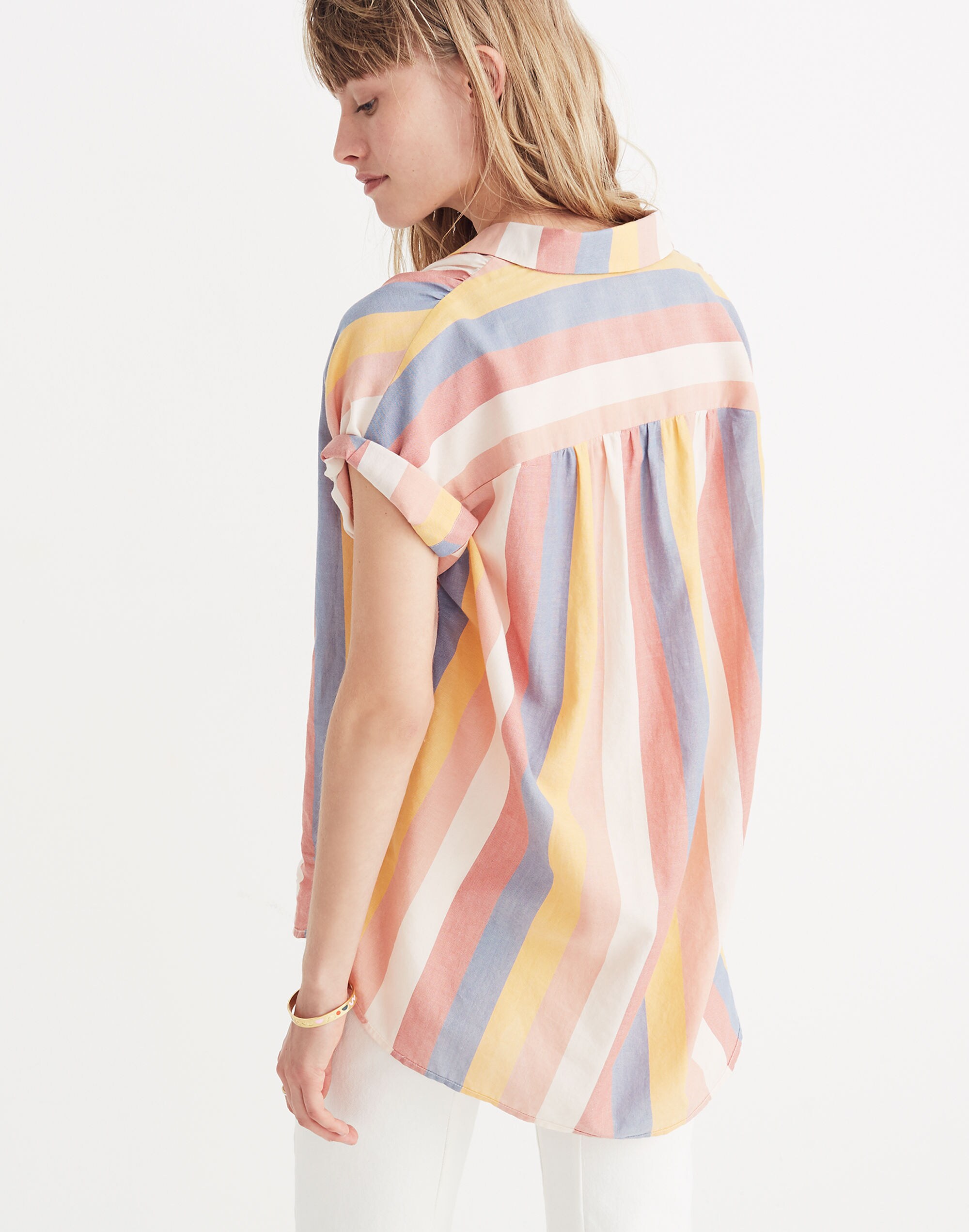 Central Shirt in Sherbet Stripe