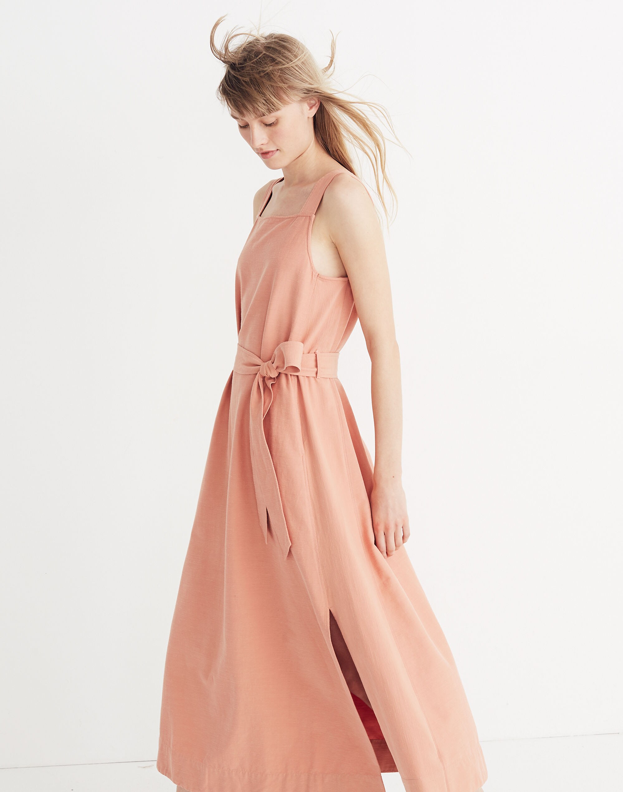 Apron Tie-Waist Dress