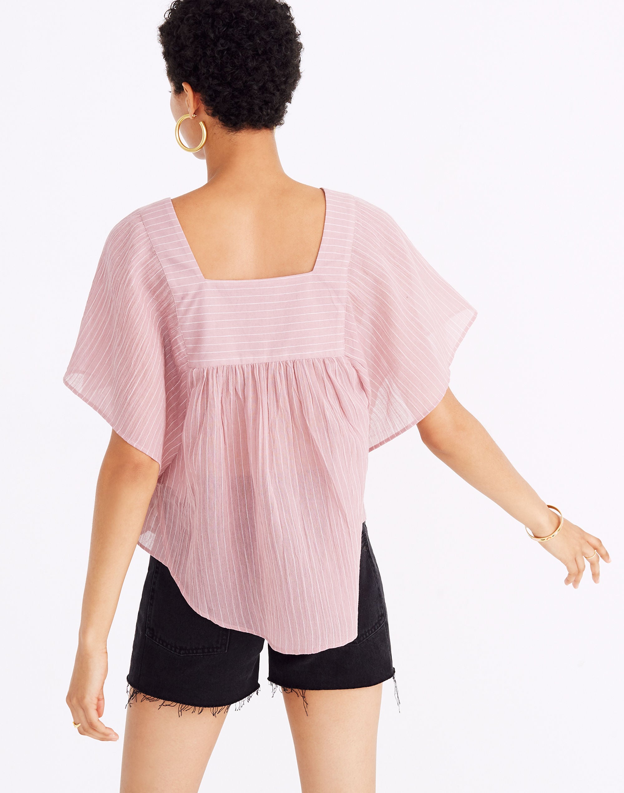 Butterfly Top in Irving Stripe