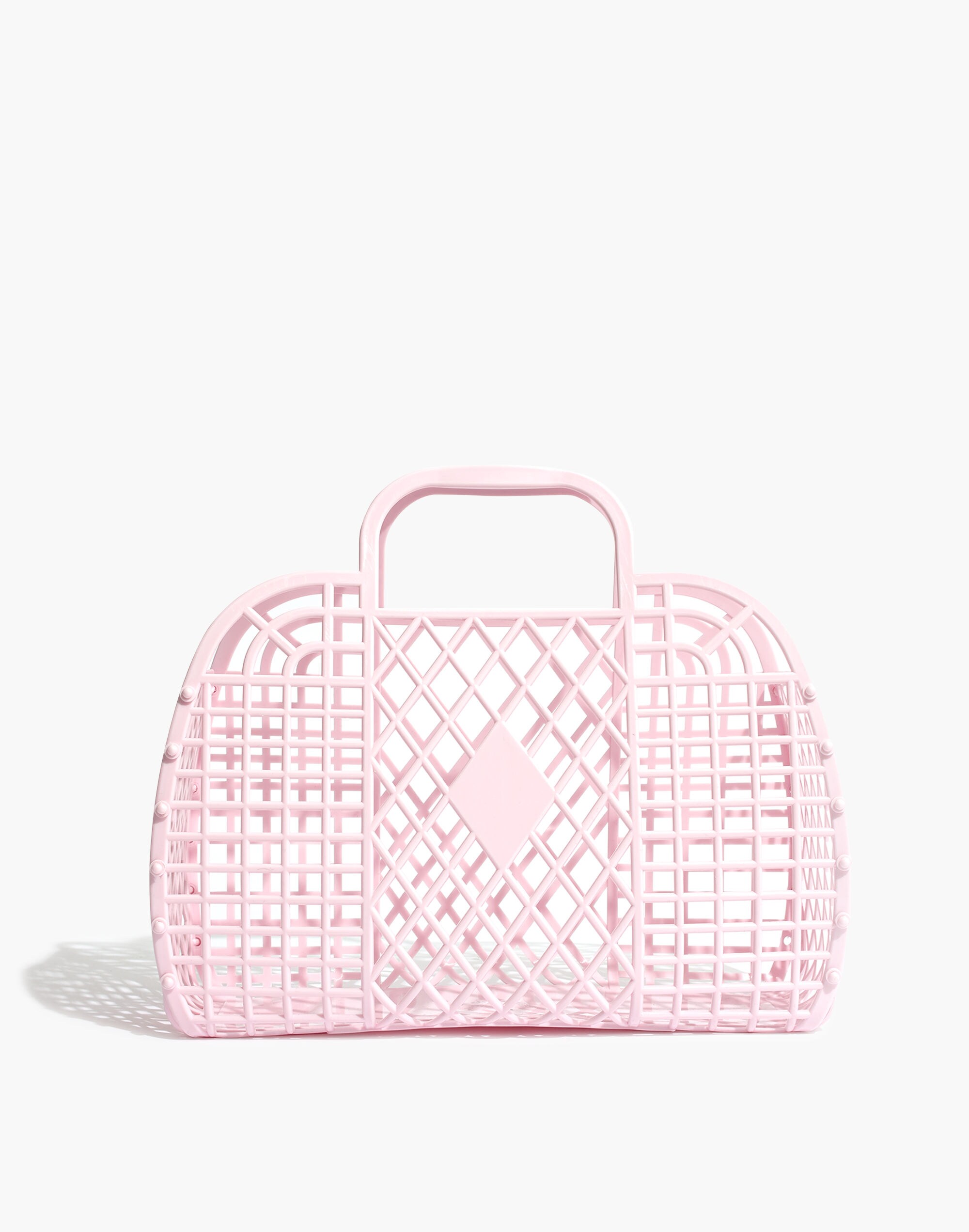 Sun Jellies Retro Basket Tote