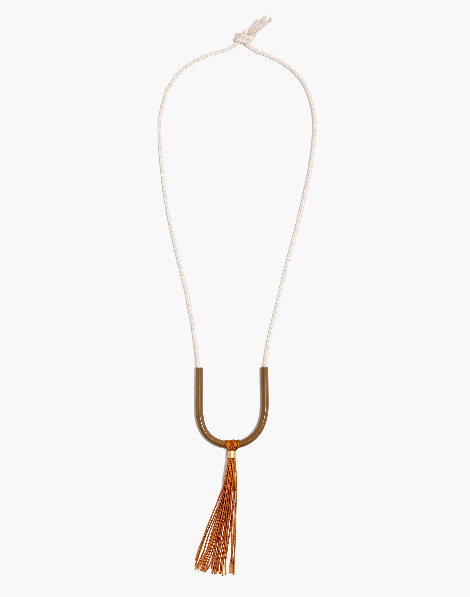 Madewell x Maslo&trade; Tassel Necklace