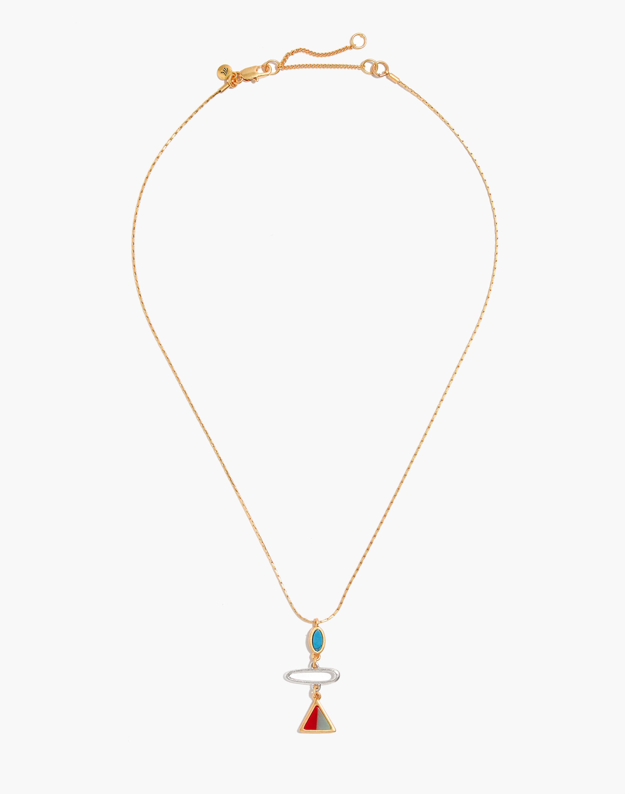 Desert Sunset Pendant Necklace