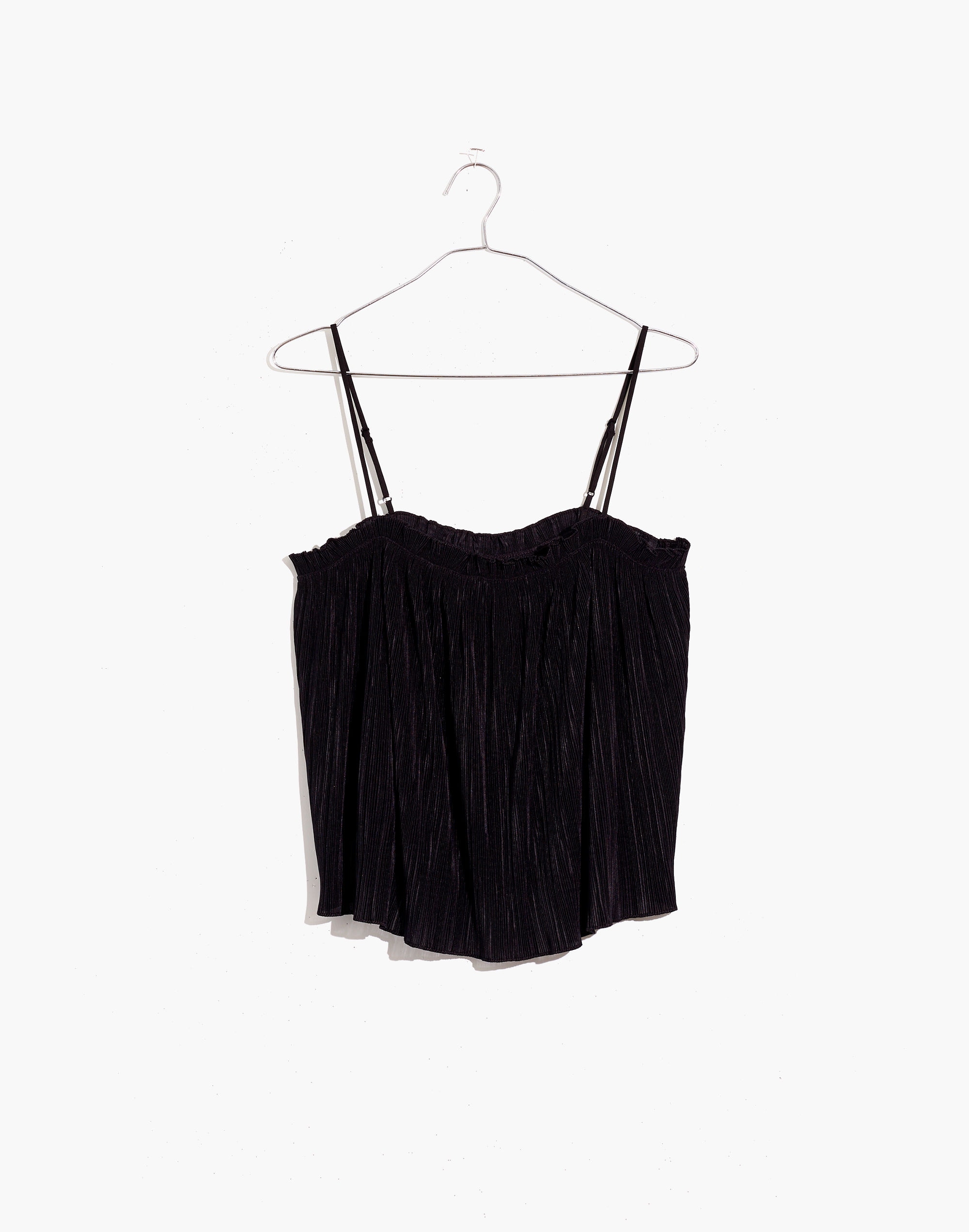 Texture &amp; Thread Micropleat Tank Top