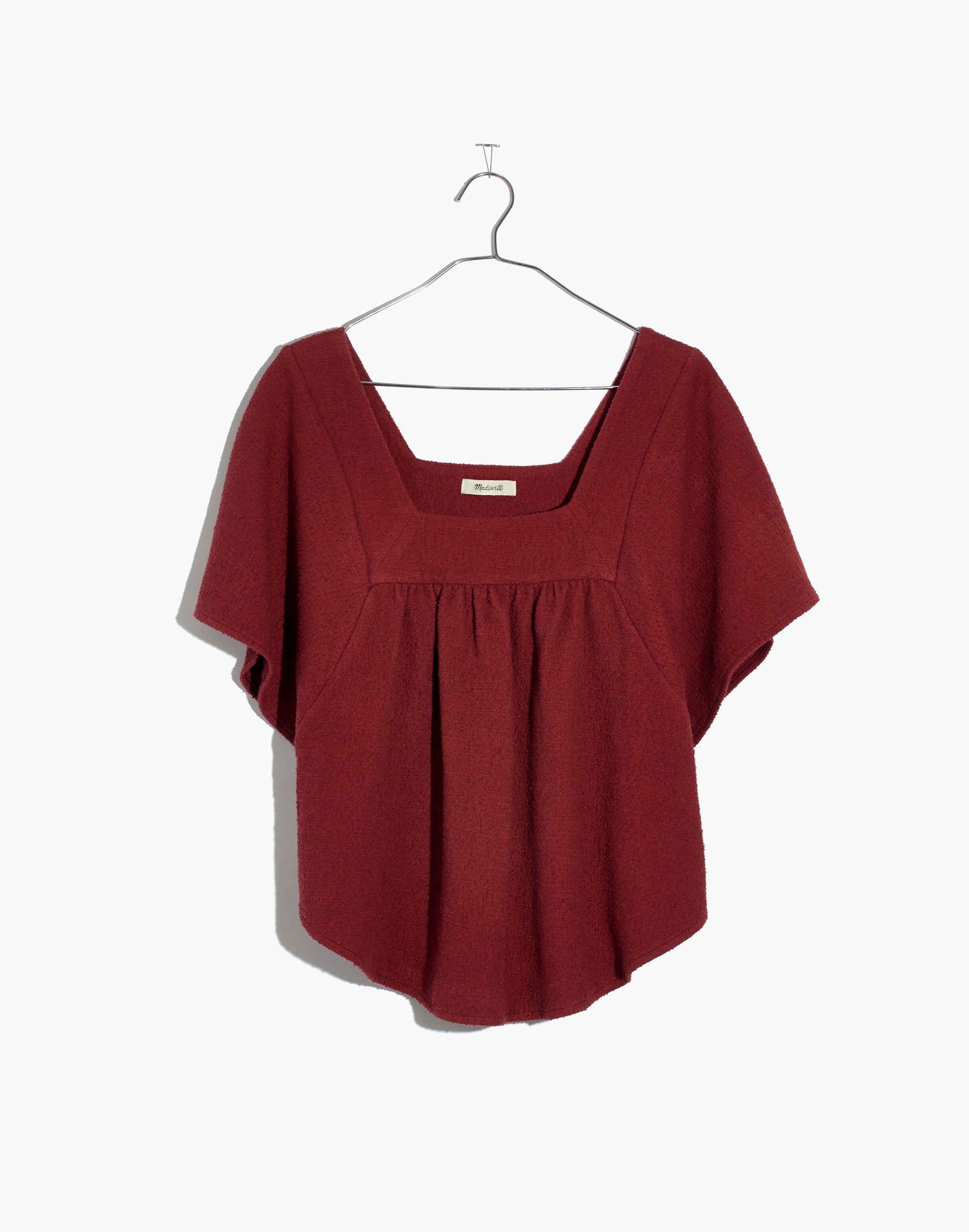 Texture &amp; Thread Butterfly Top