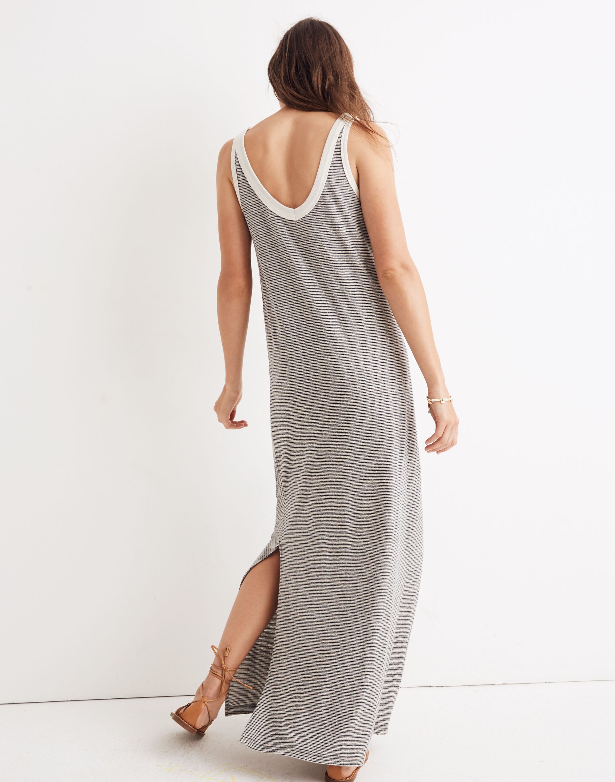 Rivet &amp; Thread Tank Maxi Dress in Stripe