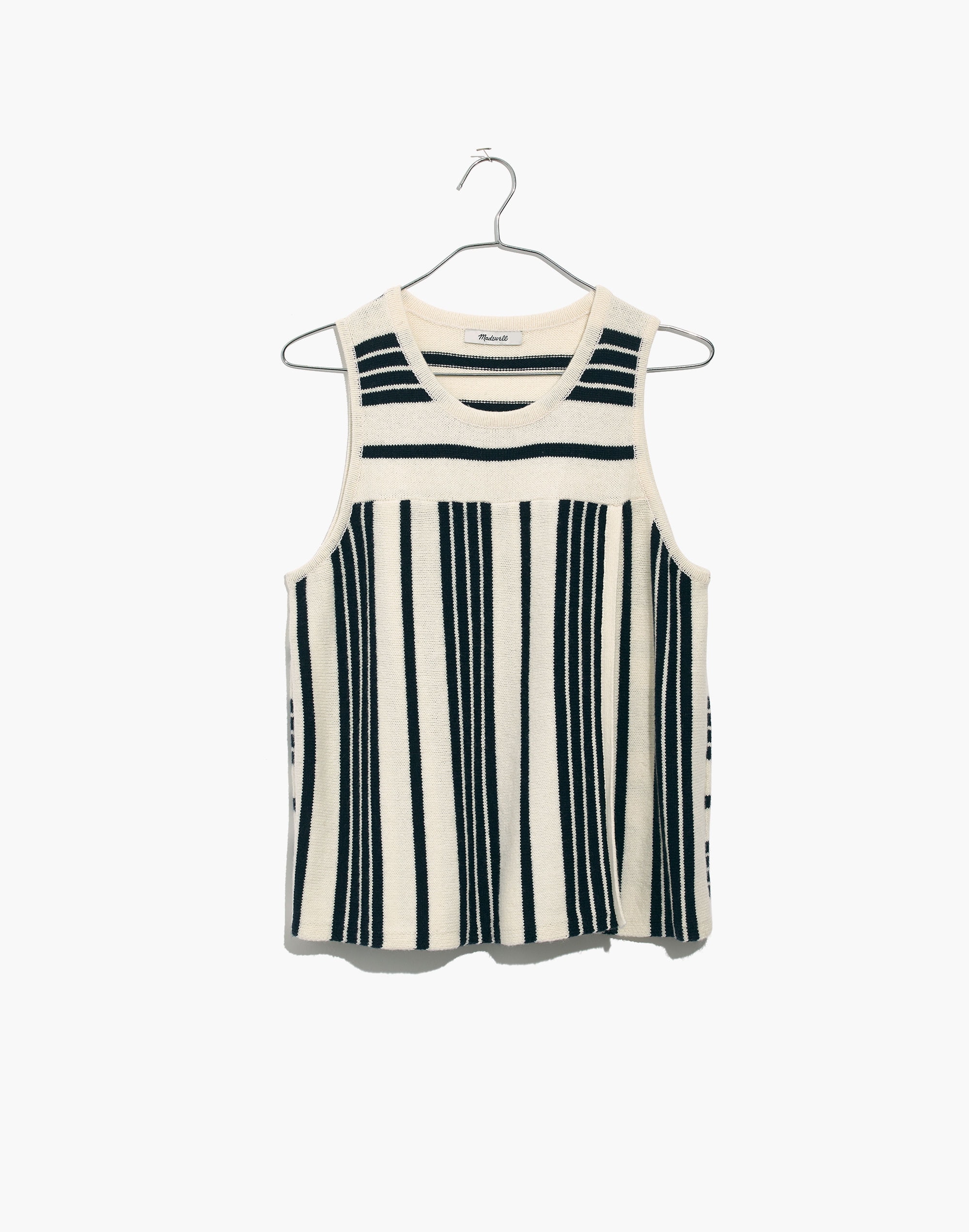 Stripe-Play Sweater Tank