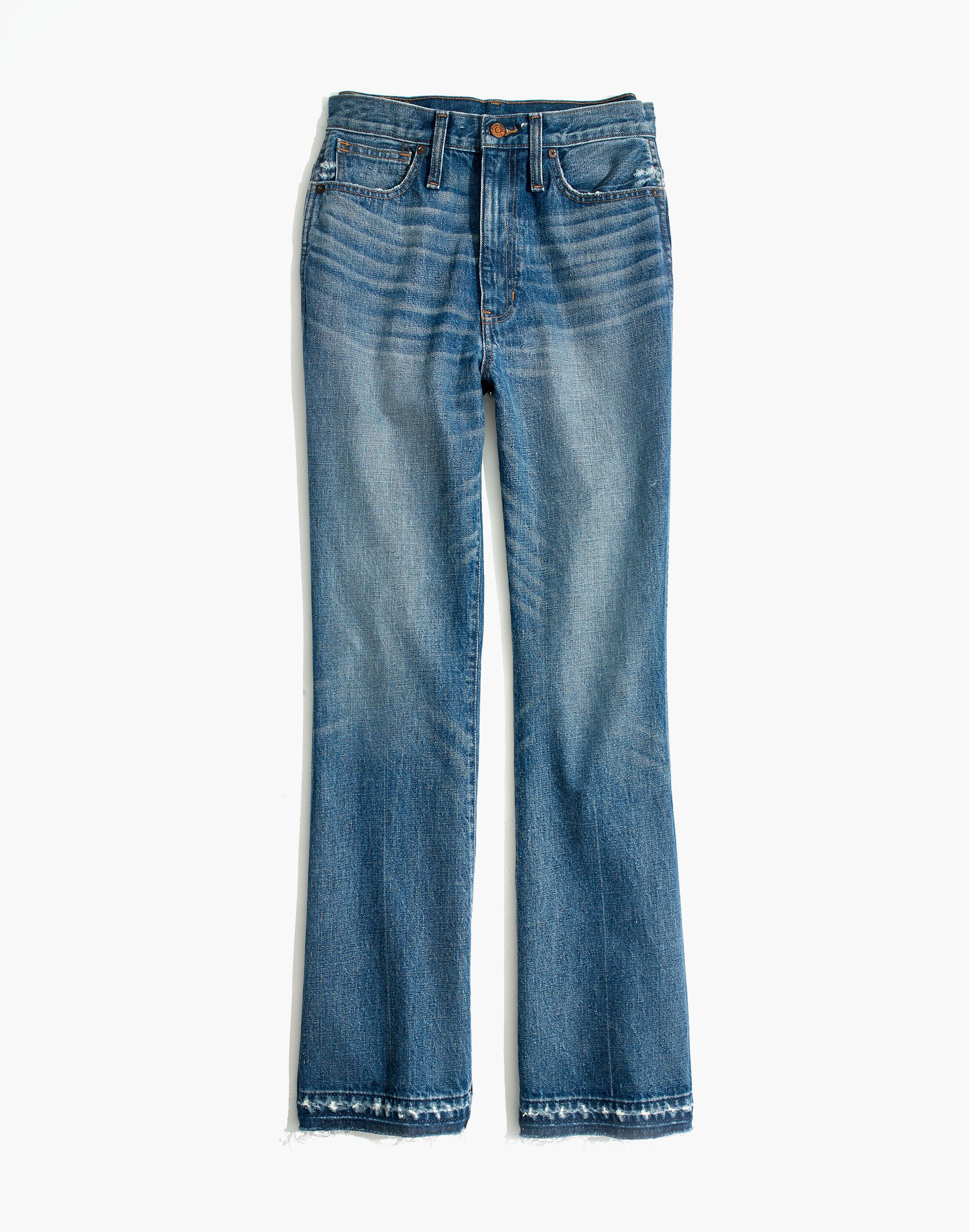 Tall Rigid Flare Jeans: Drop-Hem Edition