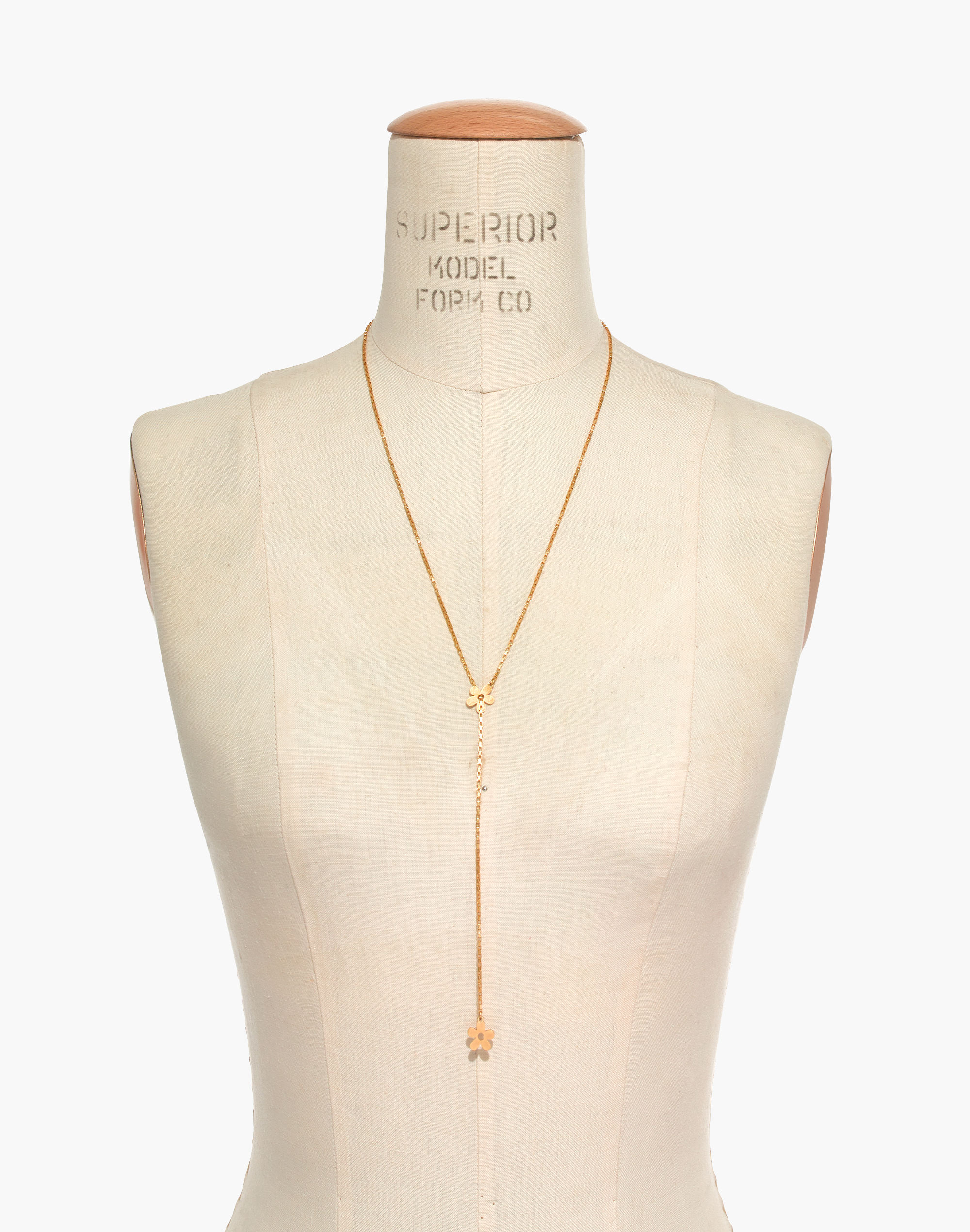 Daisy Lariat Necklace