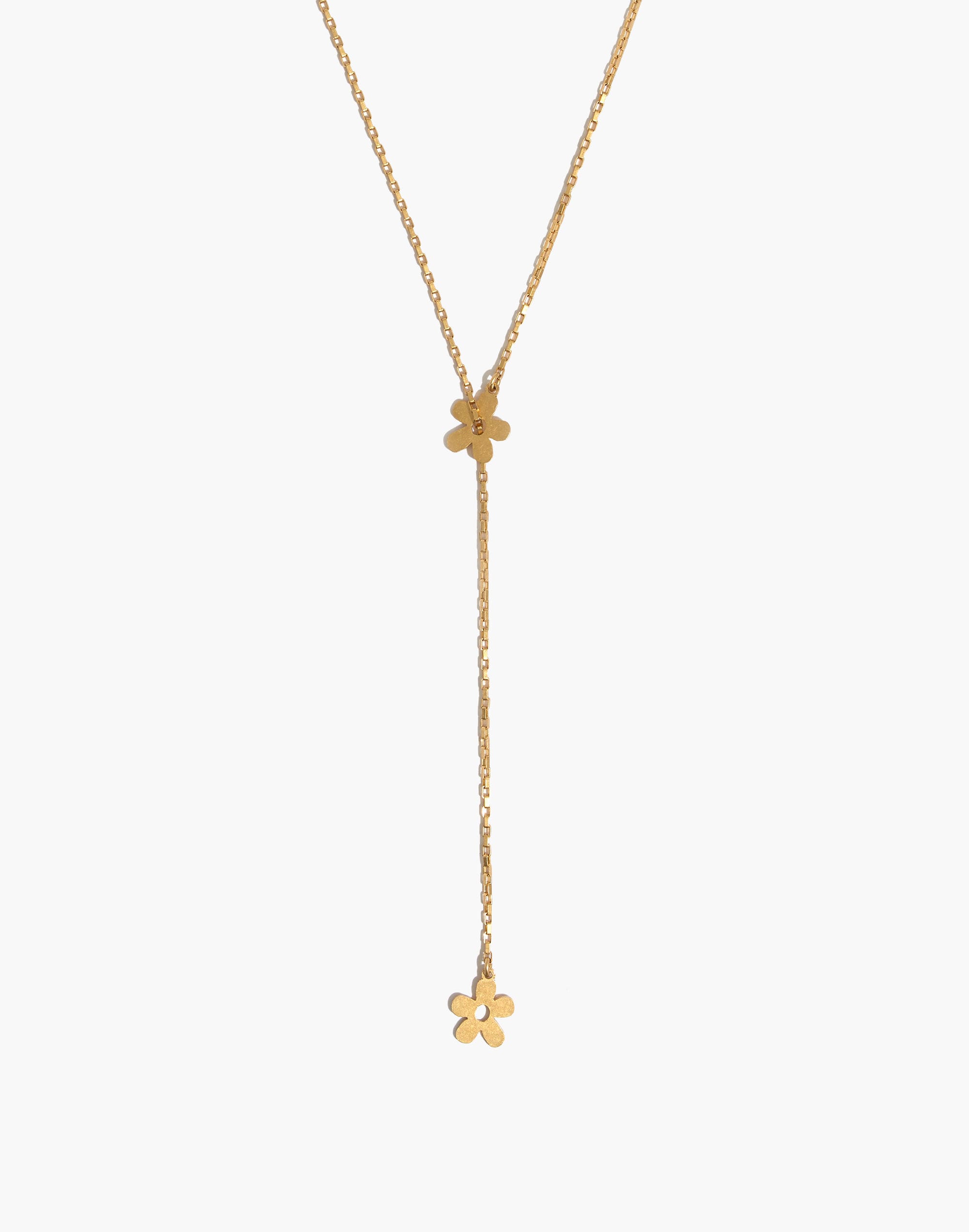 Daisy Lariat Necklace