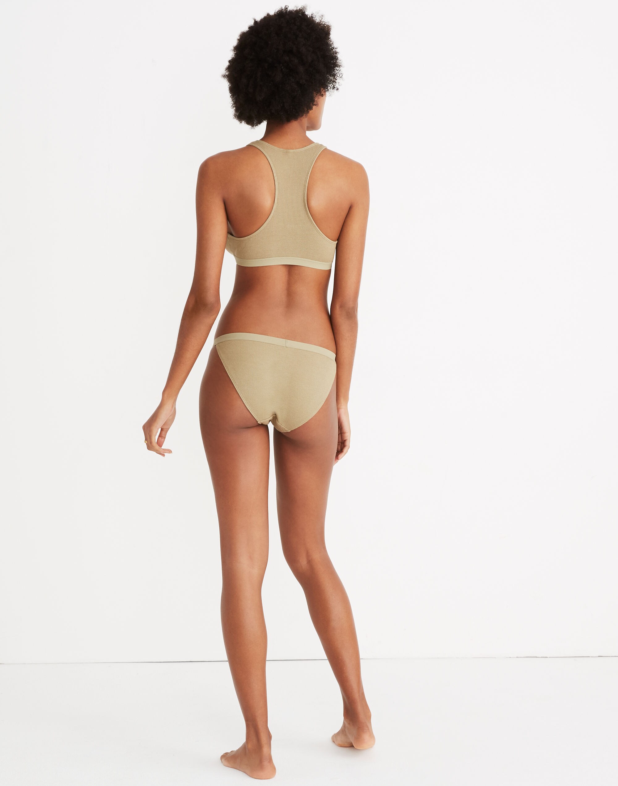 Waffle Knit Jayna Bralette