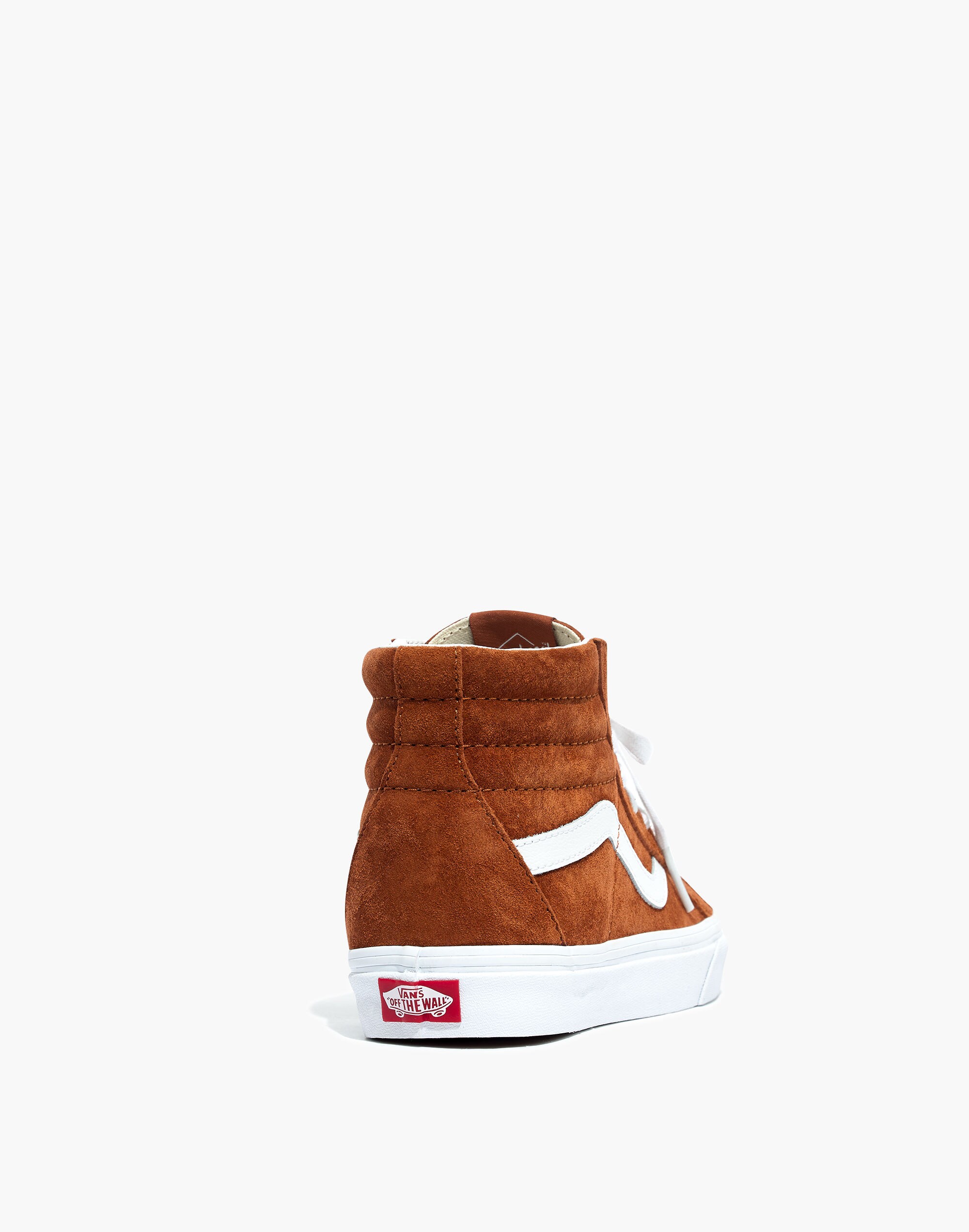 Vans&reg; Unisex SK8-Hi Reissue High-Top Sneakers in Brown Suede