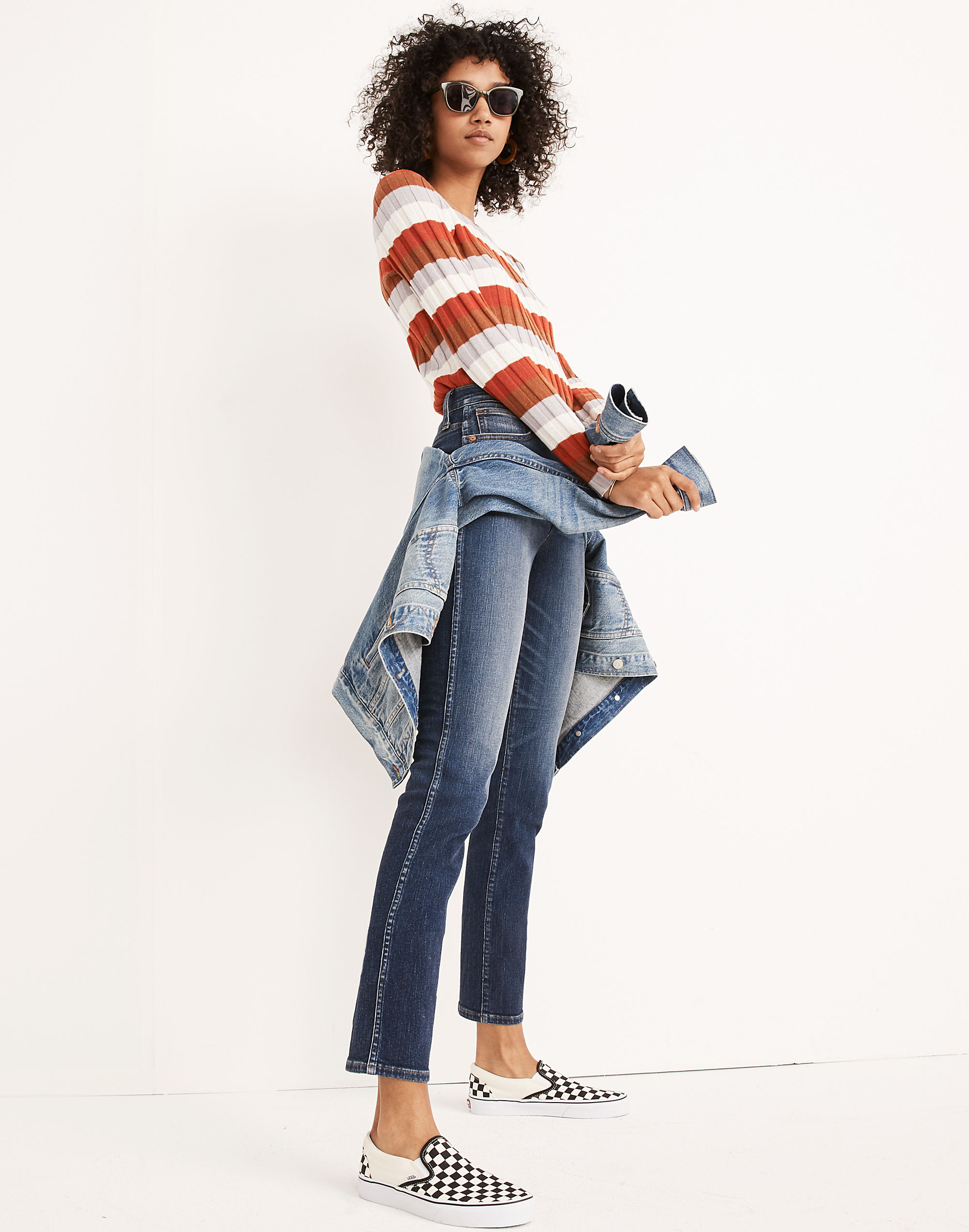 Slim Straight Jeans in Hammond Wash