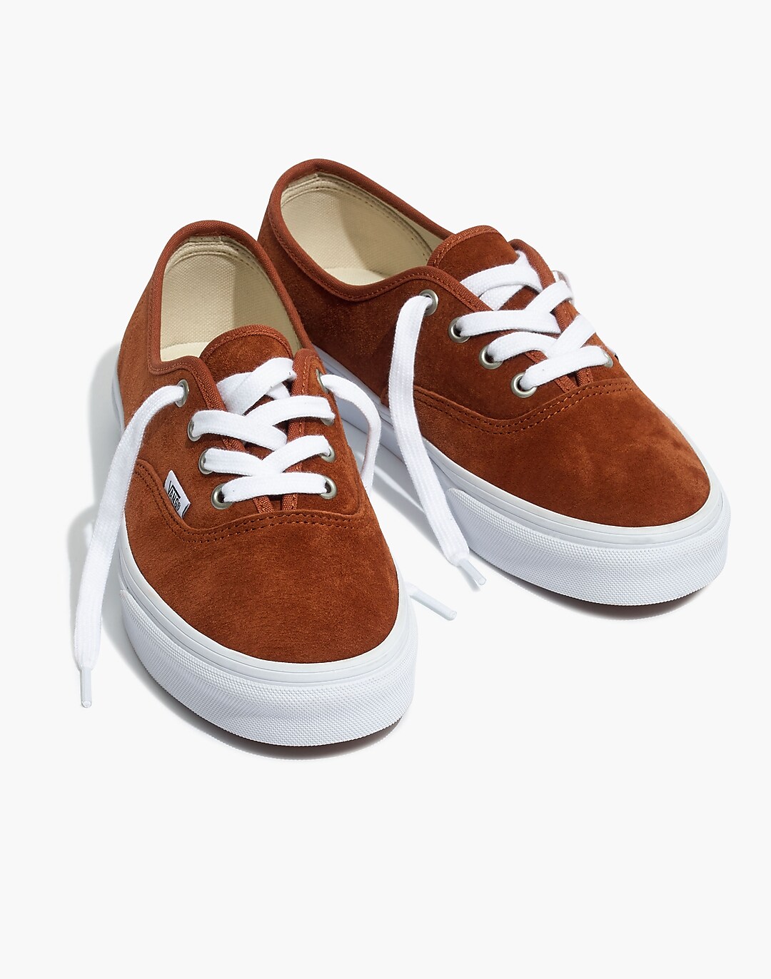Vans® Unisex Authentic Lace-Up in Brown Suede
