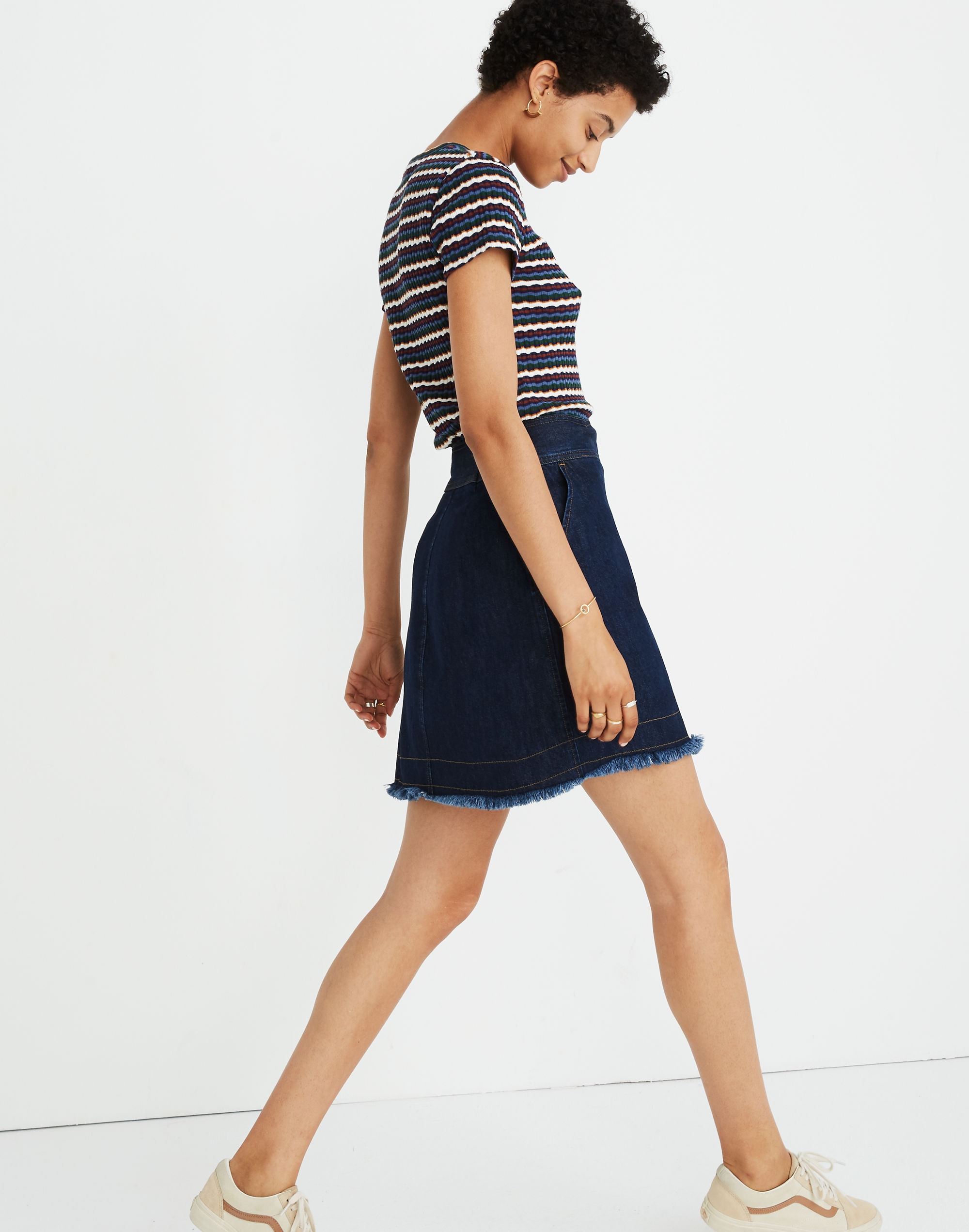 Madewell x Karen Walker&reg; Denim Killick Skirt