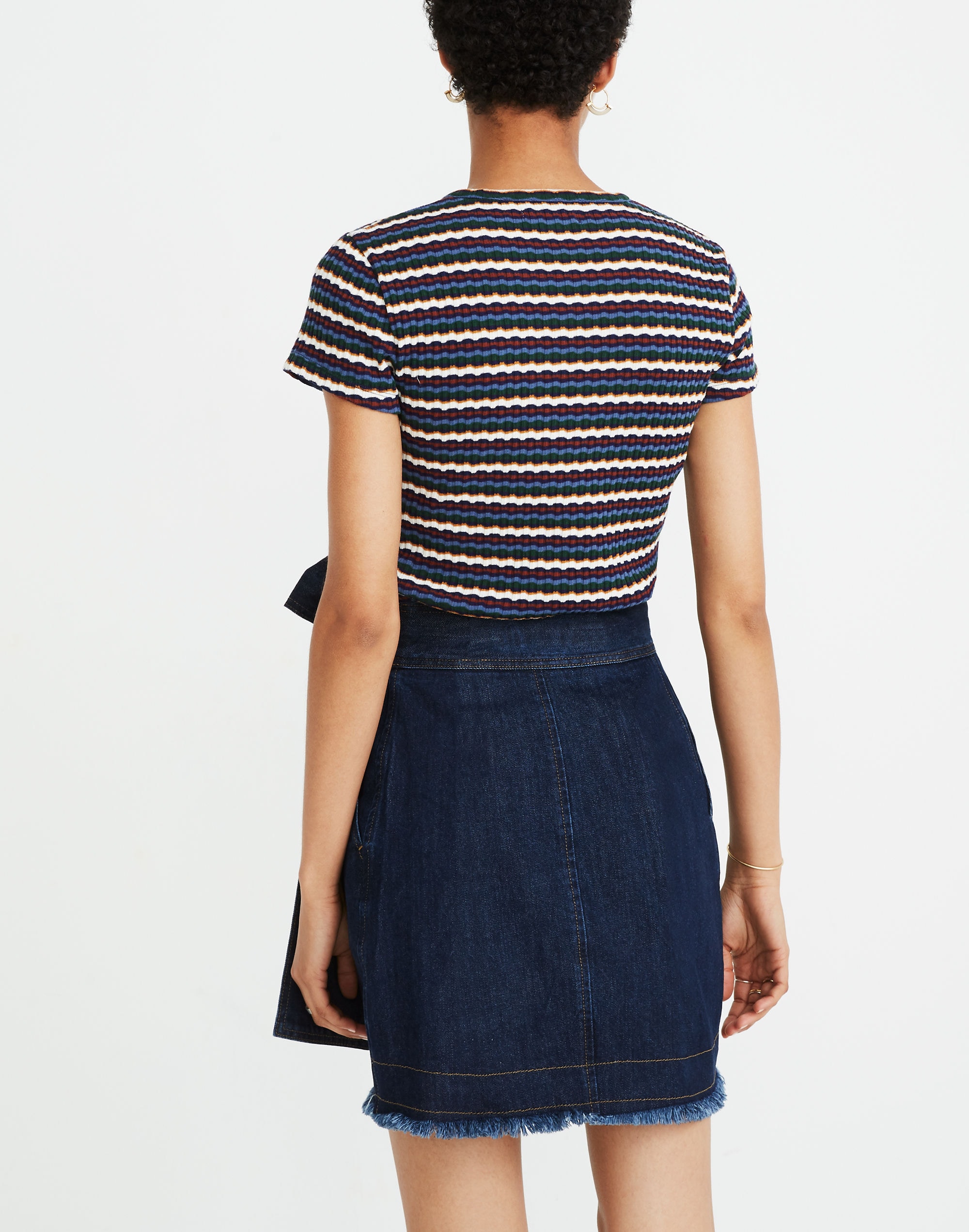 Madewell x Karen Walker&reg; Denim Killick Skirt