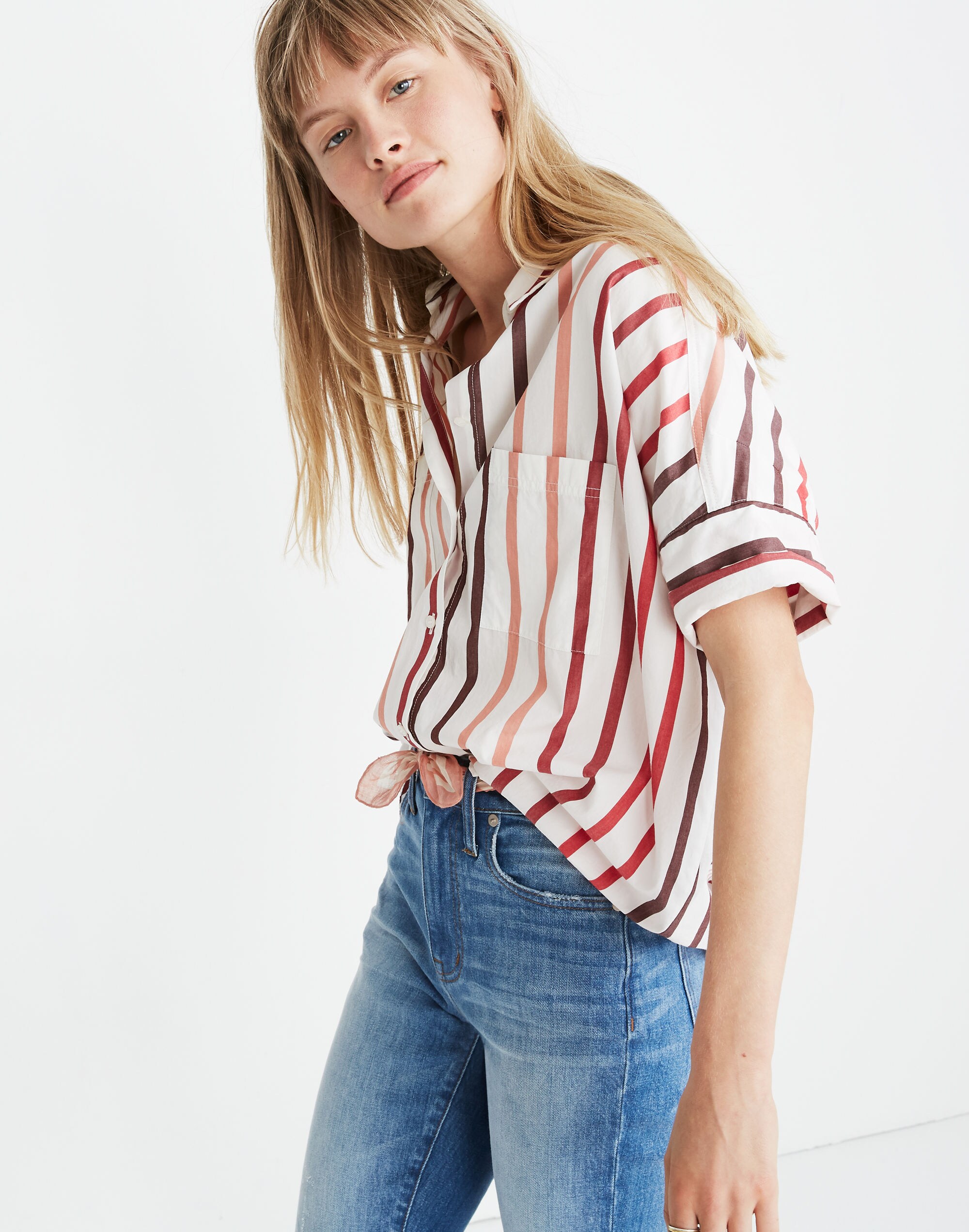 Courier Shirt in Lorelei Stripe