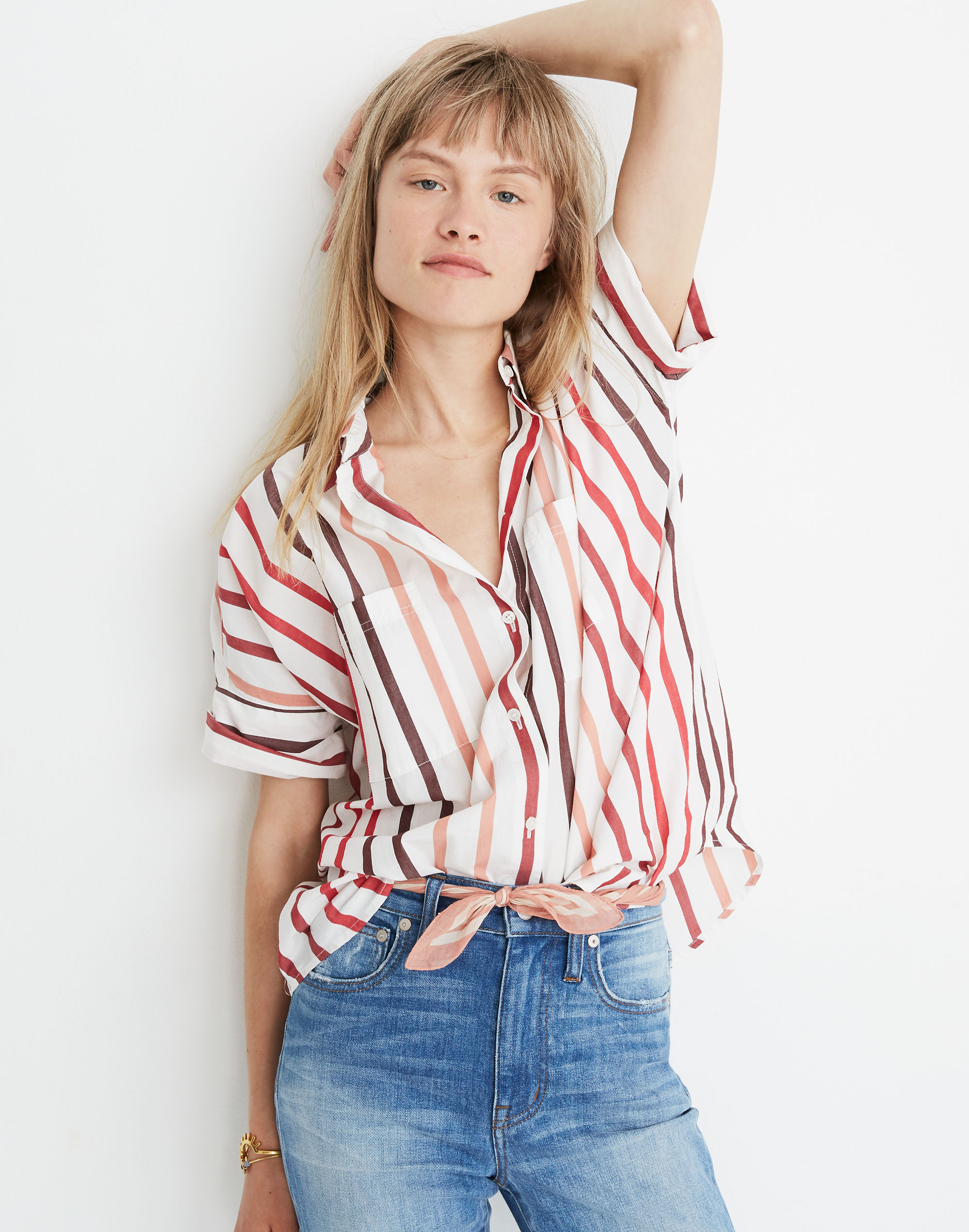 Courier Shirt in Lorelei Stripe