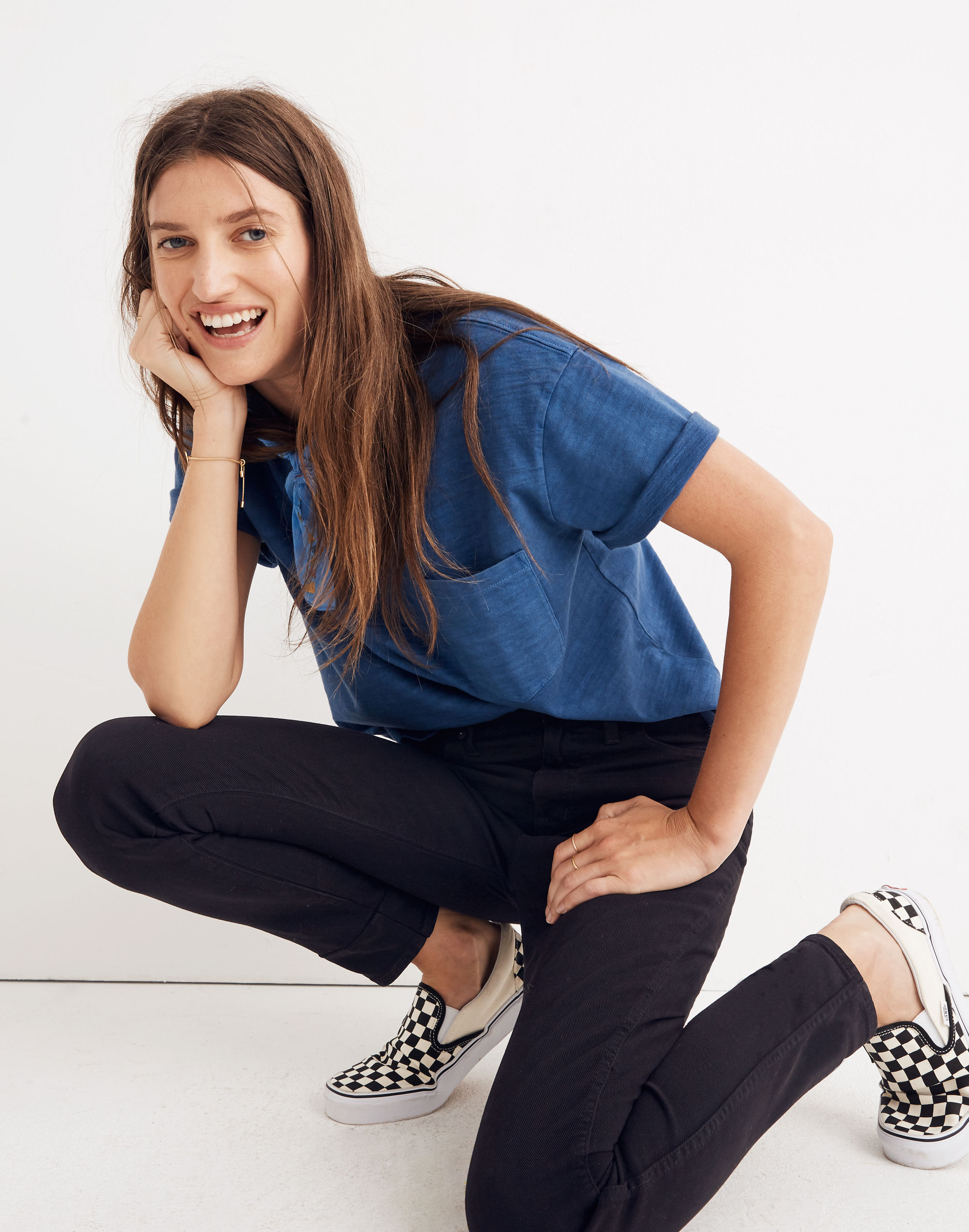 10" High-Rise Skinny Jeans in Johnny Wash: Comfort Stretch Edition