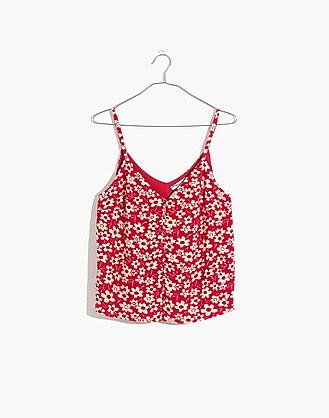 Button-Down Cami in Full Bloom