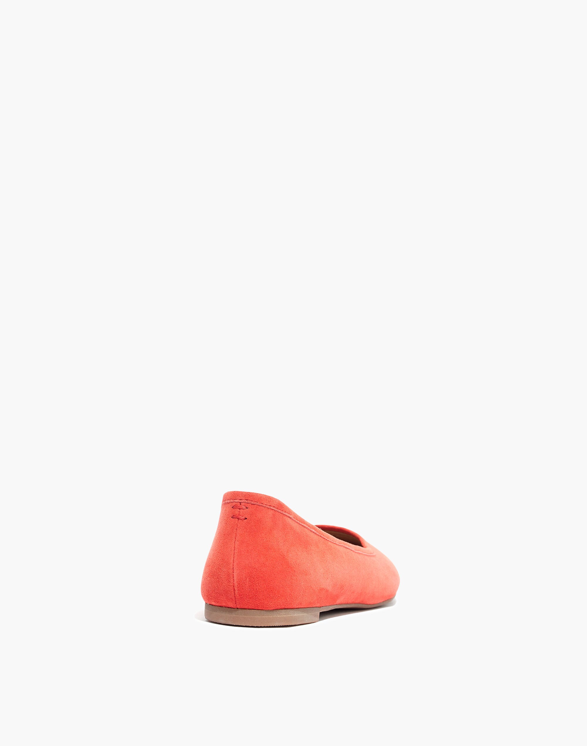 The Reid Ballet Flat in Suede