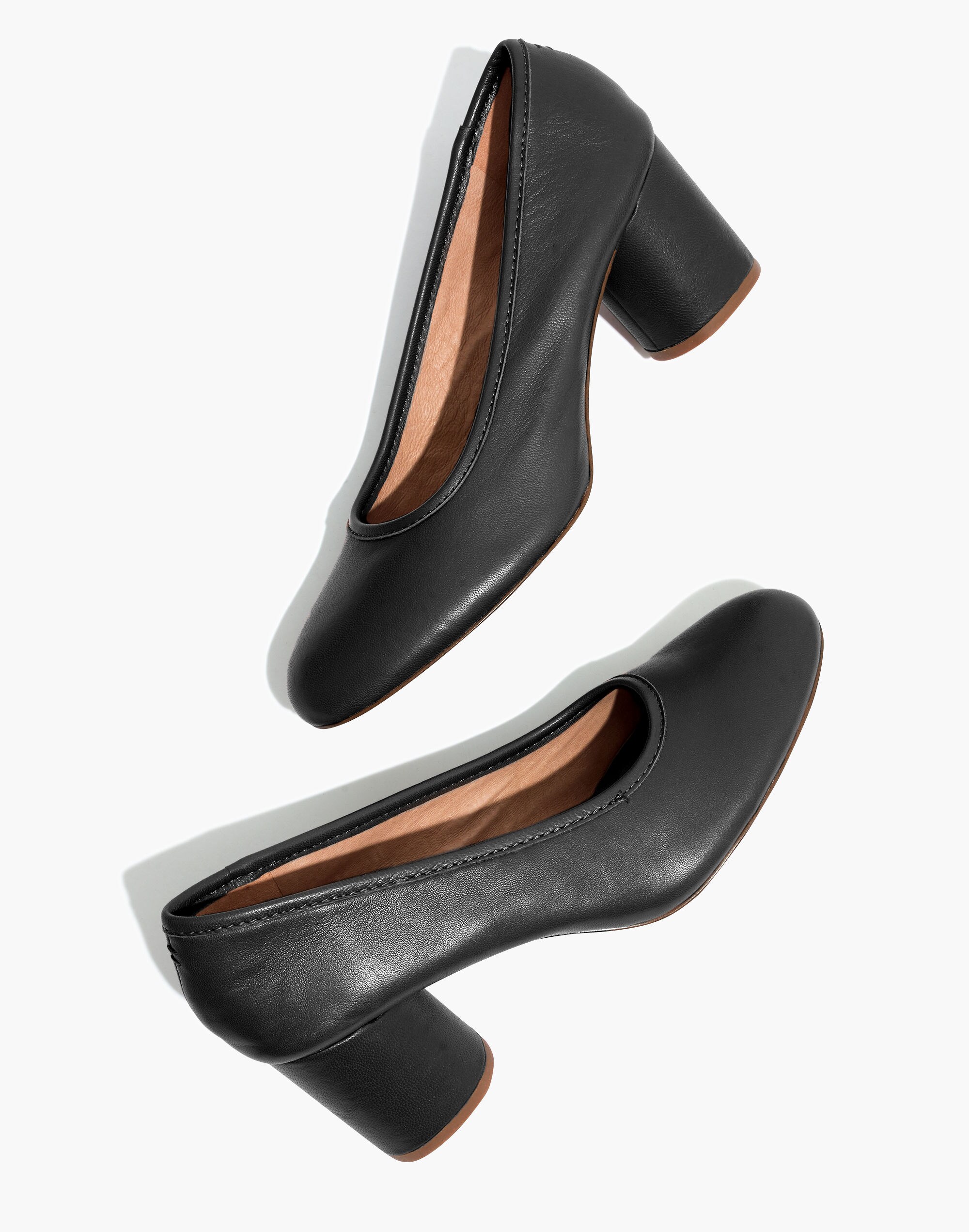 The Reid Pump in Leather