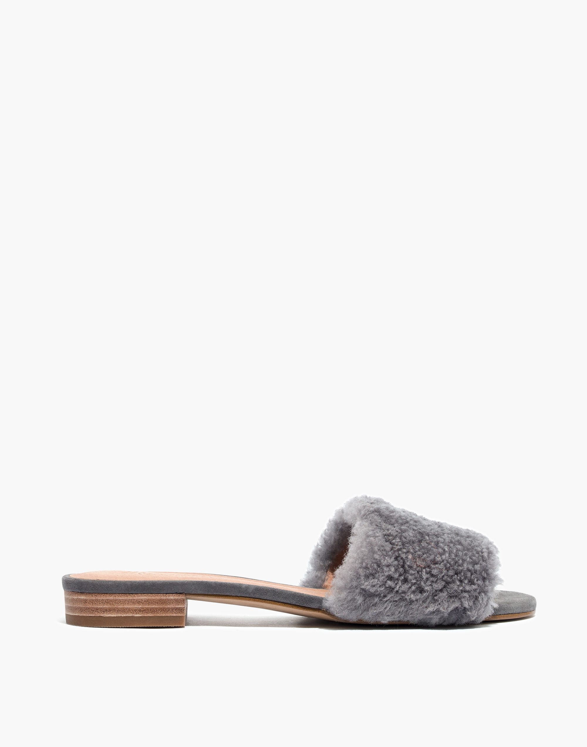 The Jackson Shearling Slide Sandal