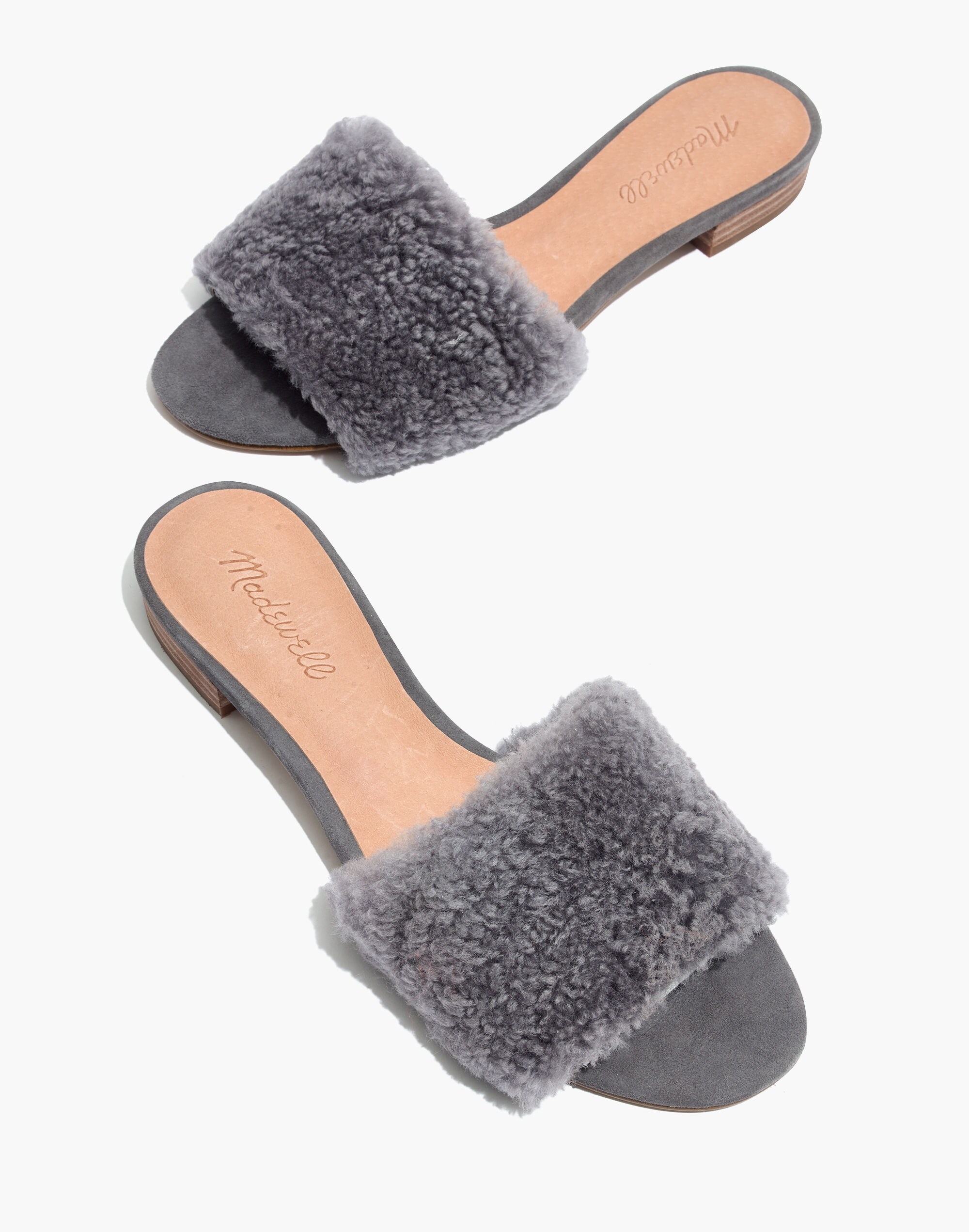 The Jackson Shearling Slide Sandal