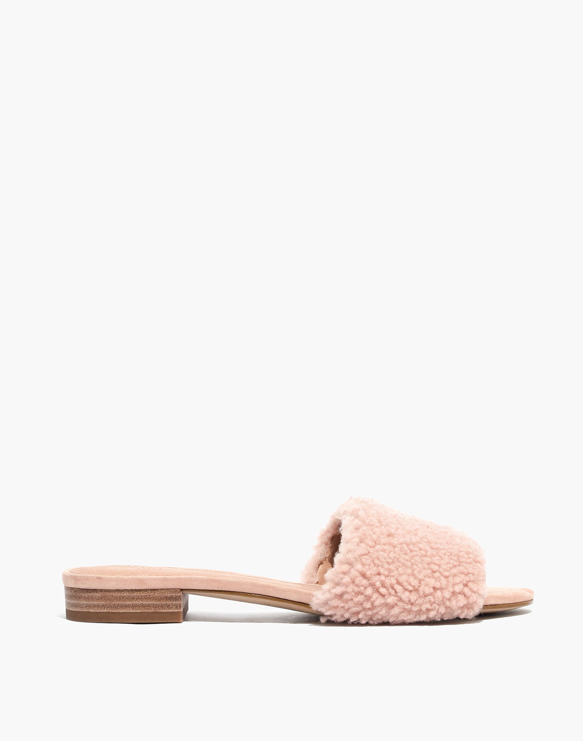 The Jackson Shearling Slide Sandal