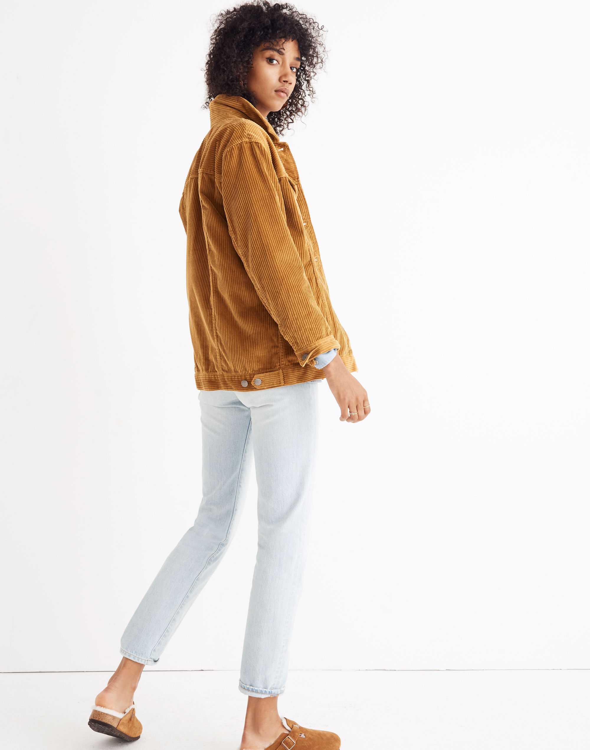 The Oversized Jean Jacket: Corduroy Edition
