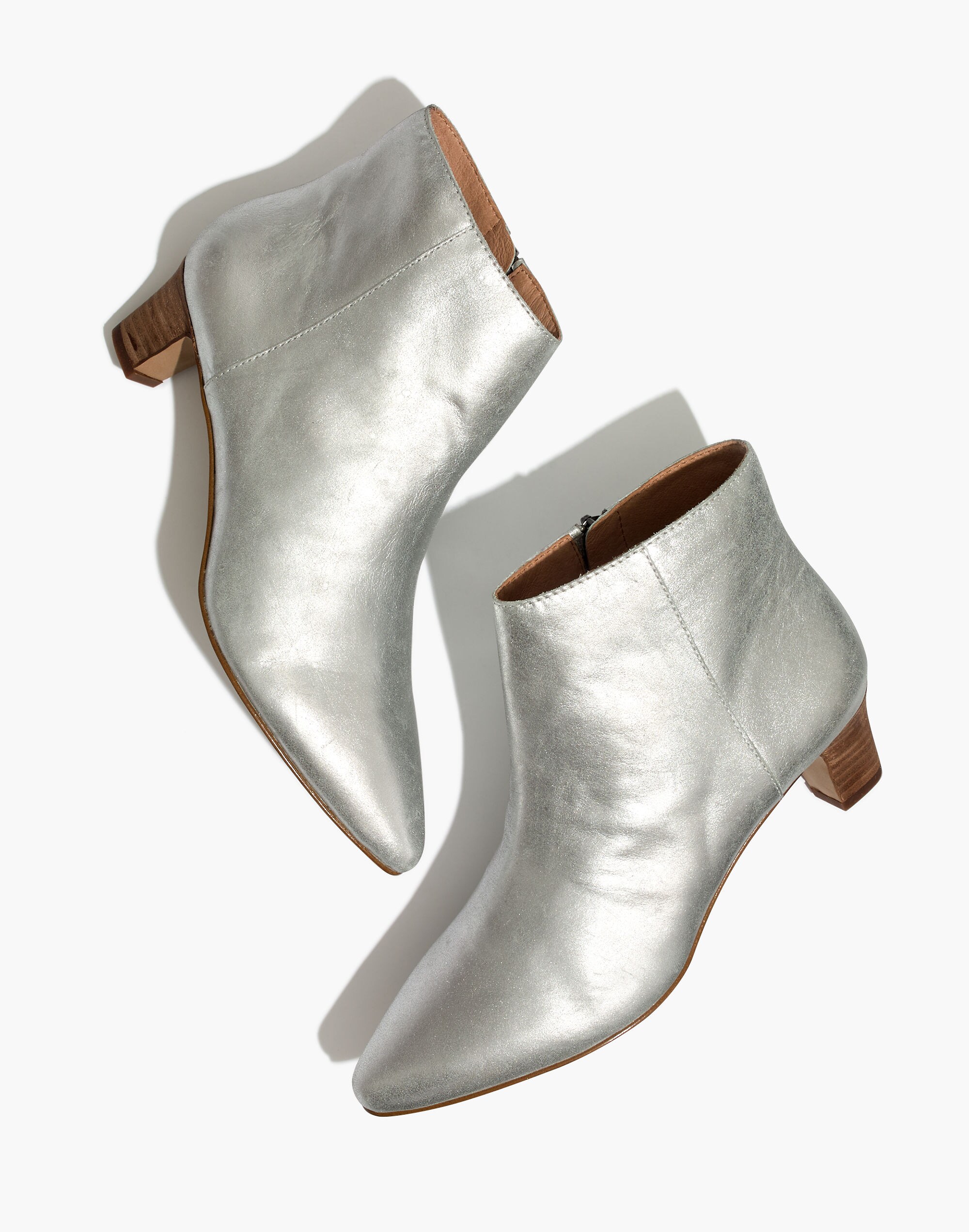 The Portia Boot in Metallic