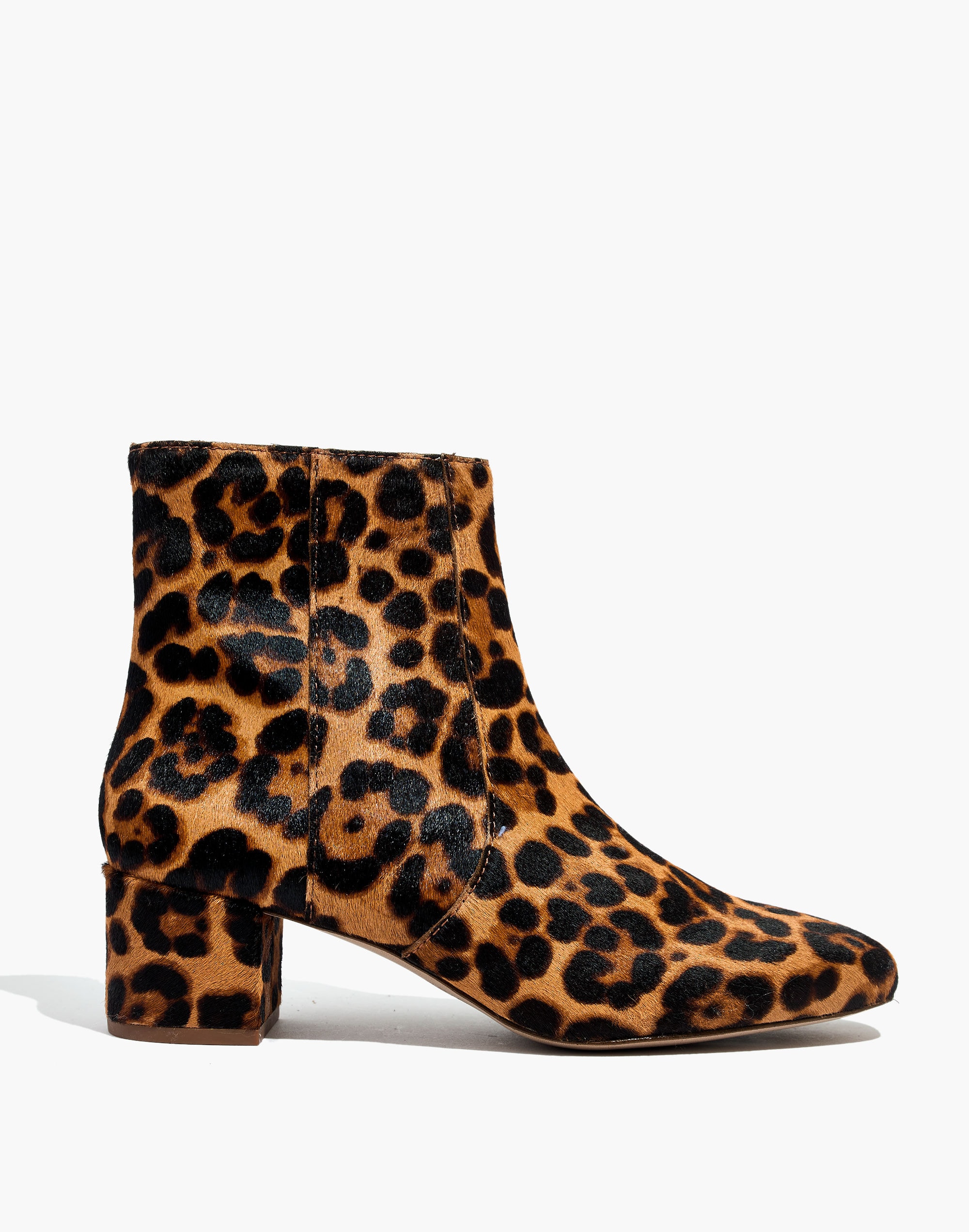 The Jada Boot in Leopard Calf Hair