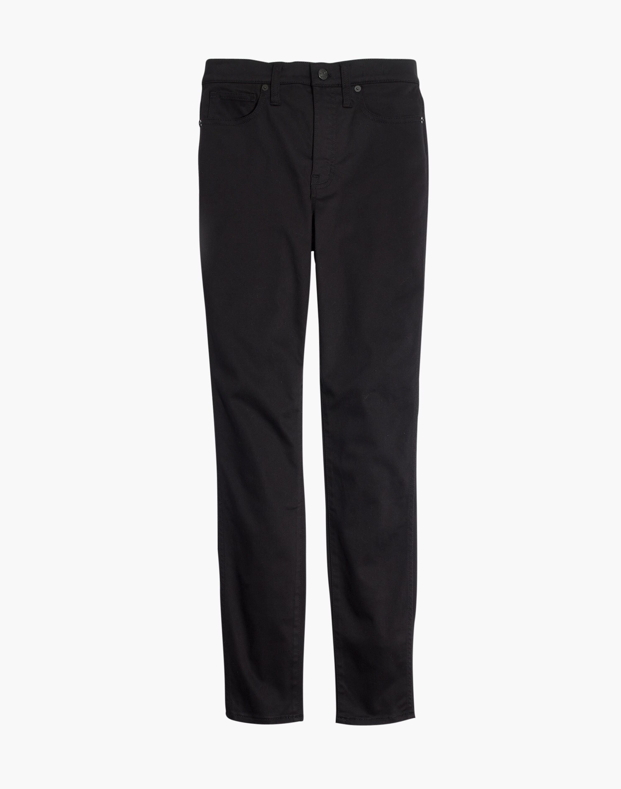 Petite 10" High-Rise Skinny Sateen Jeans