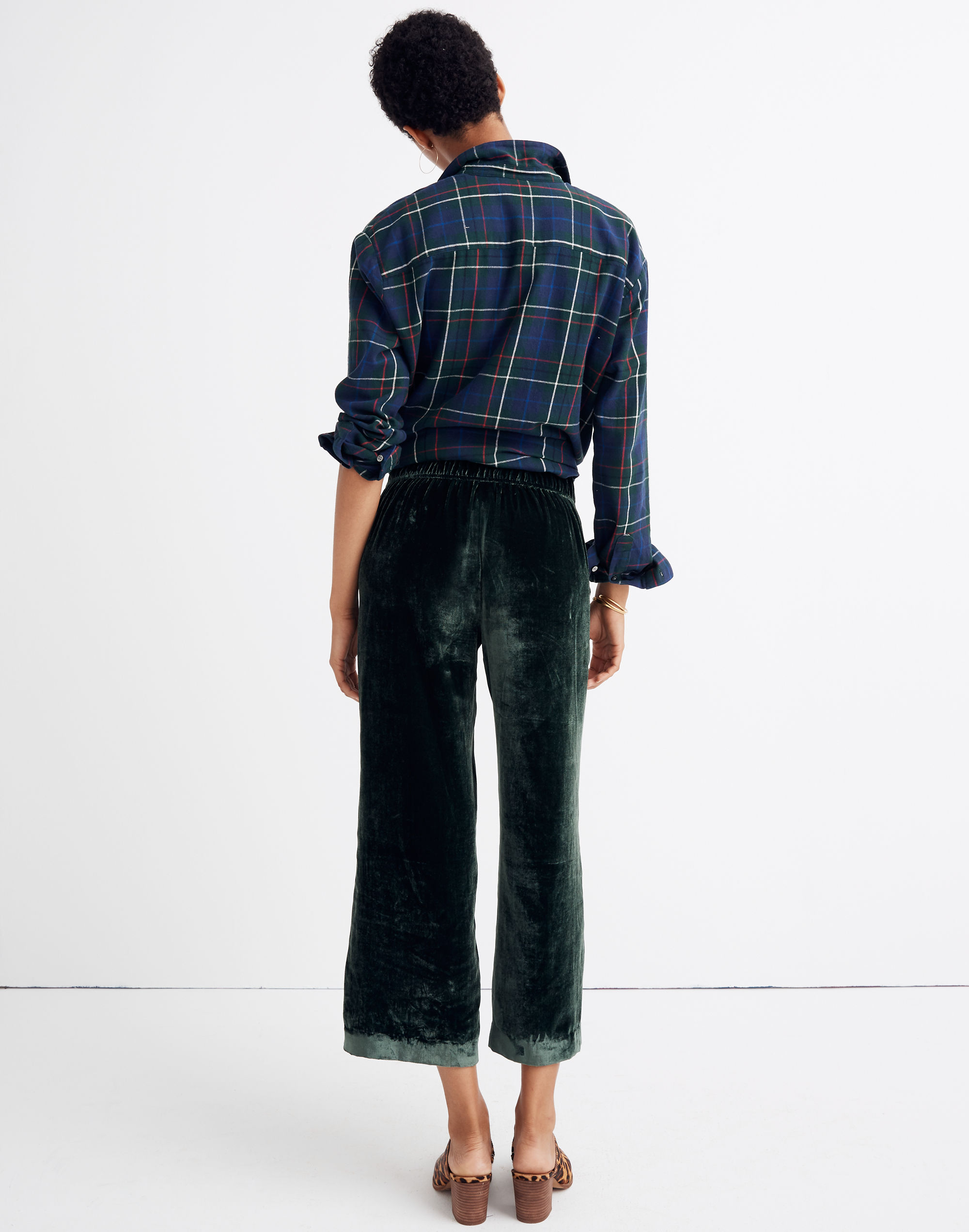 Velvet Huston Pull-On Crop Pants