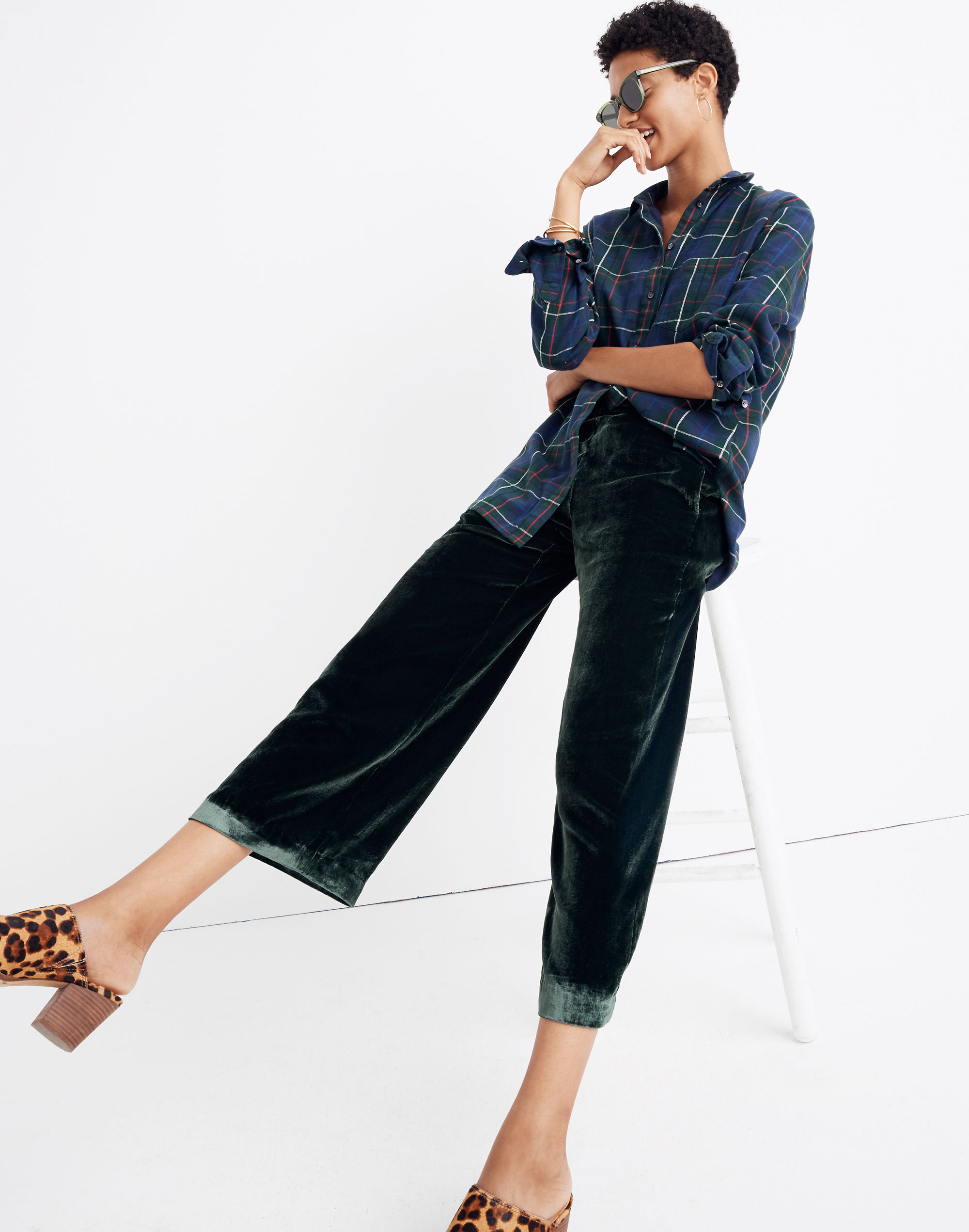 Velvet Huston Pull-On Crop Pants