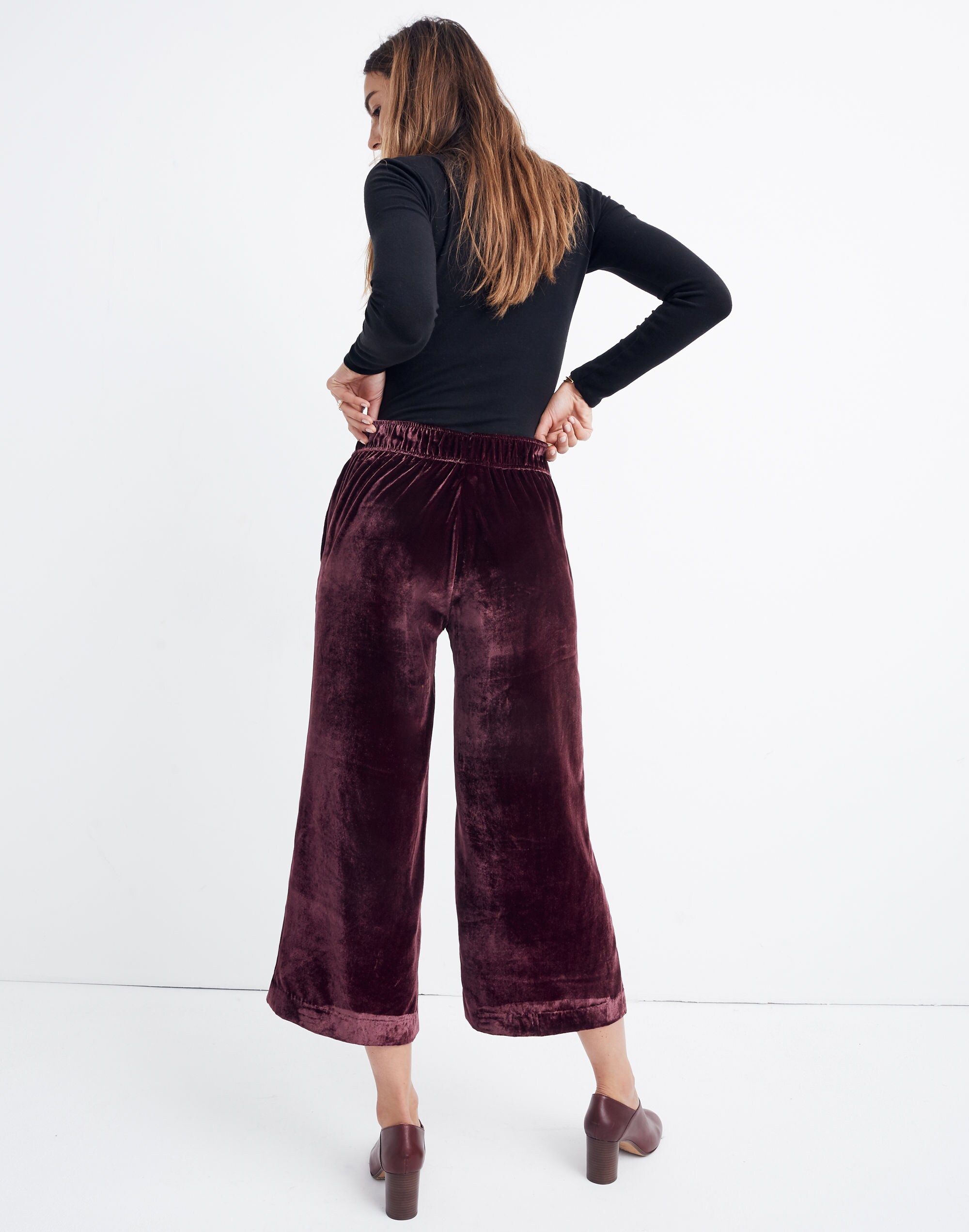 Velvet Huston Pull-On Crop Pants