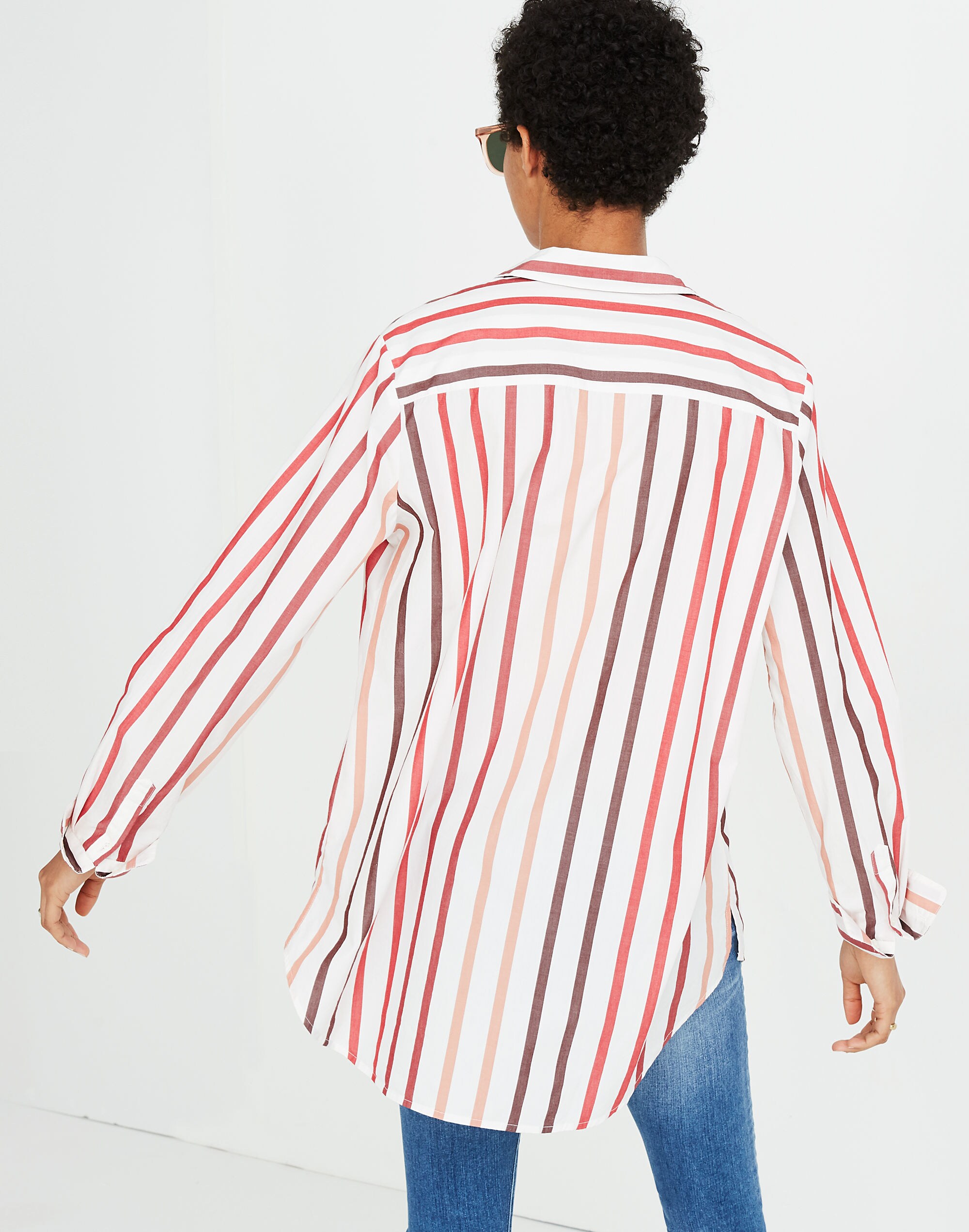 Oversized Ex-Boyfriend Shirt in Lorelei Stripe
