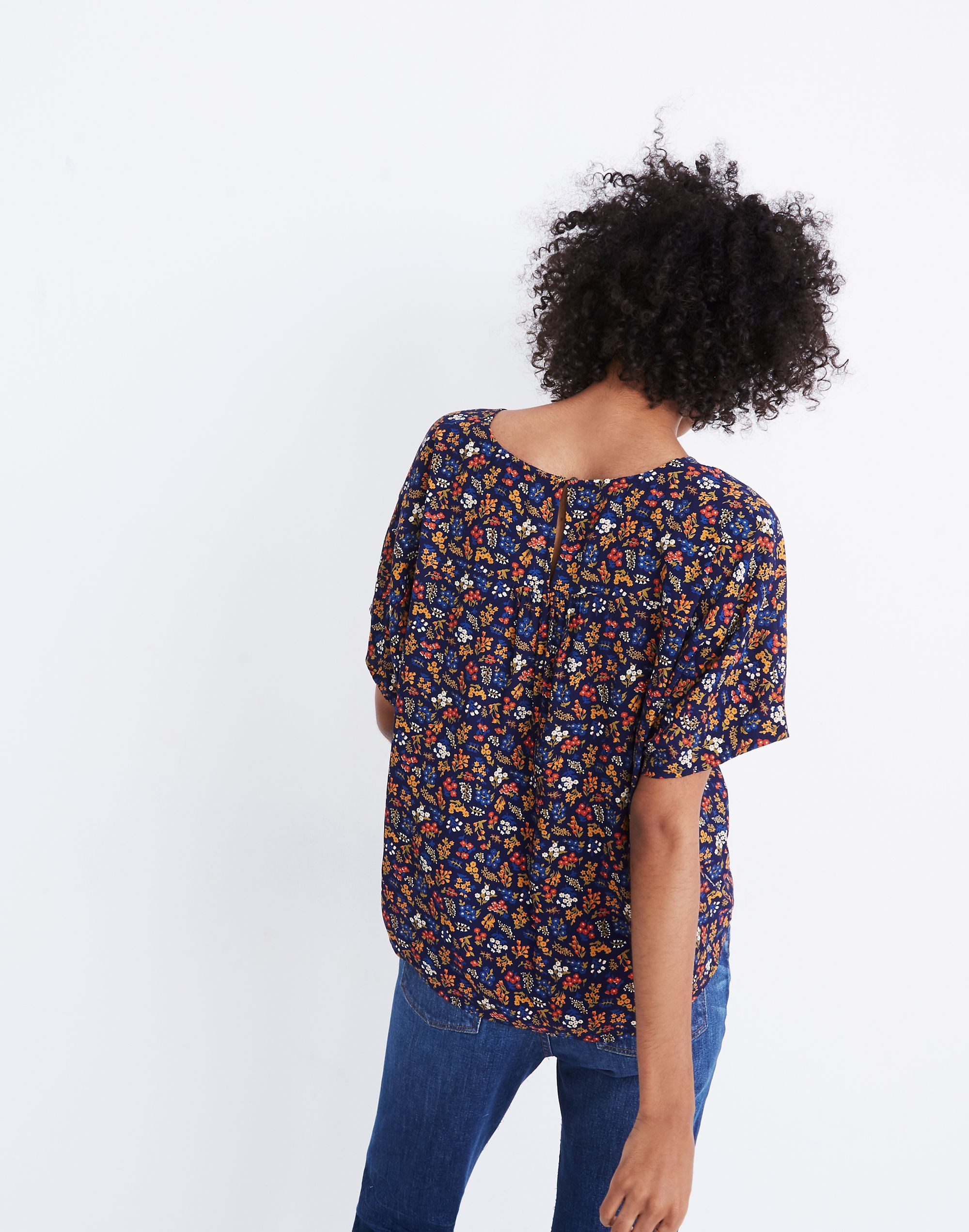 Rhyme Top in Garden Party