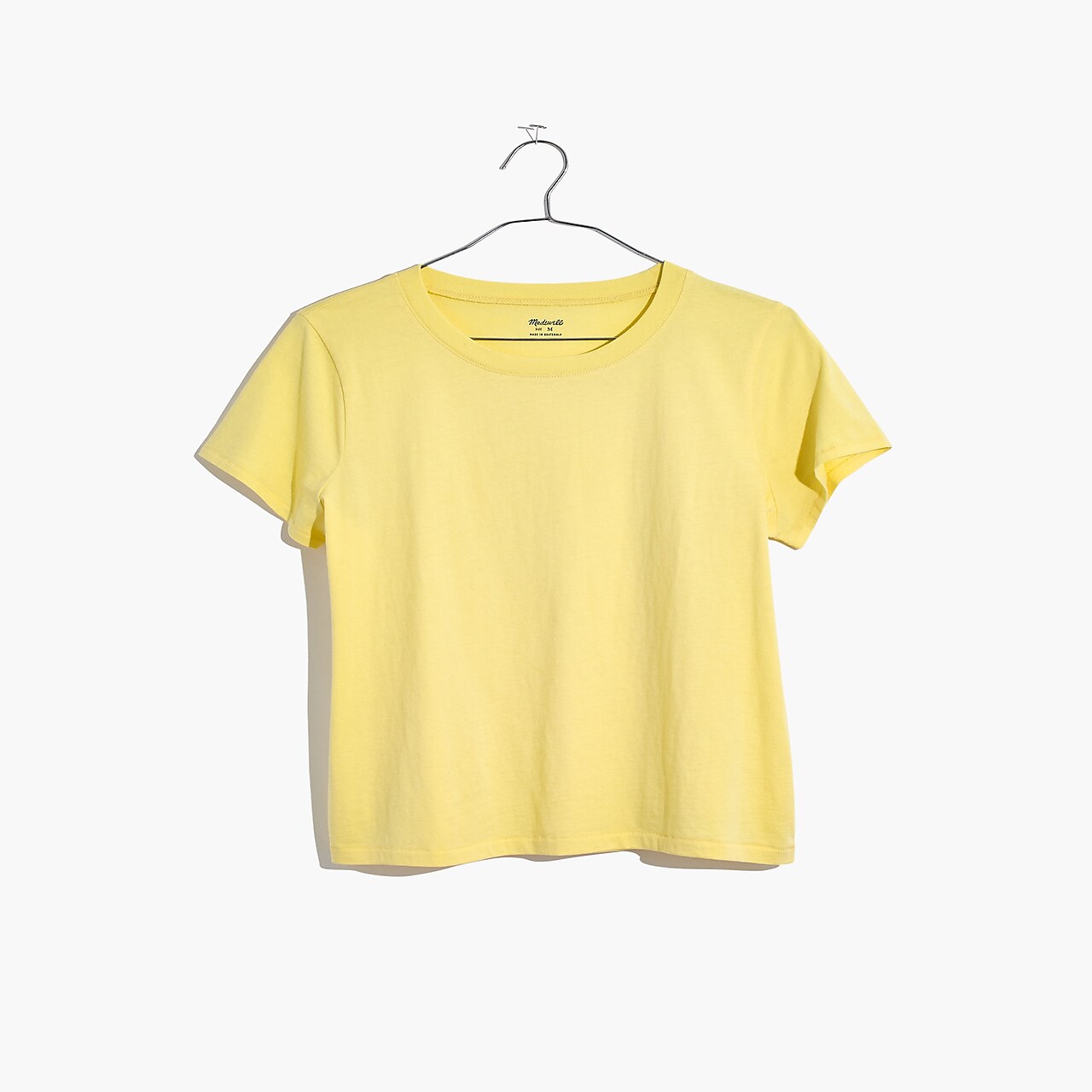 Mw Northside Vintage Tee In Pale Citron