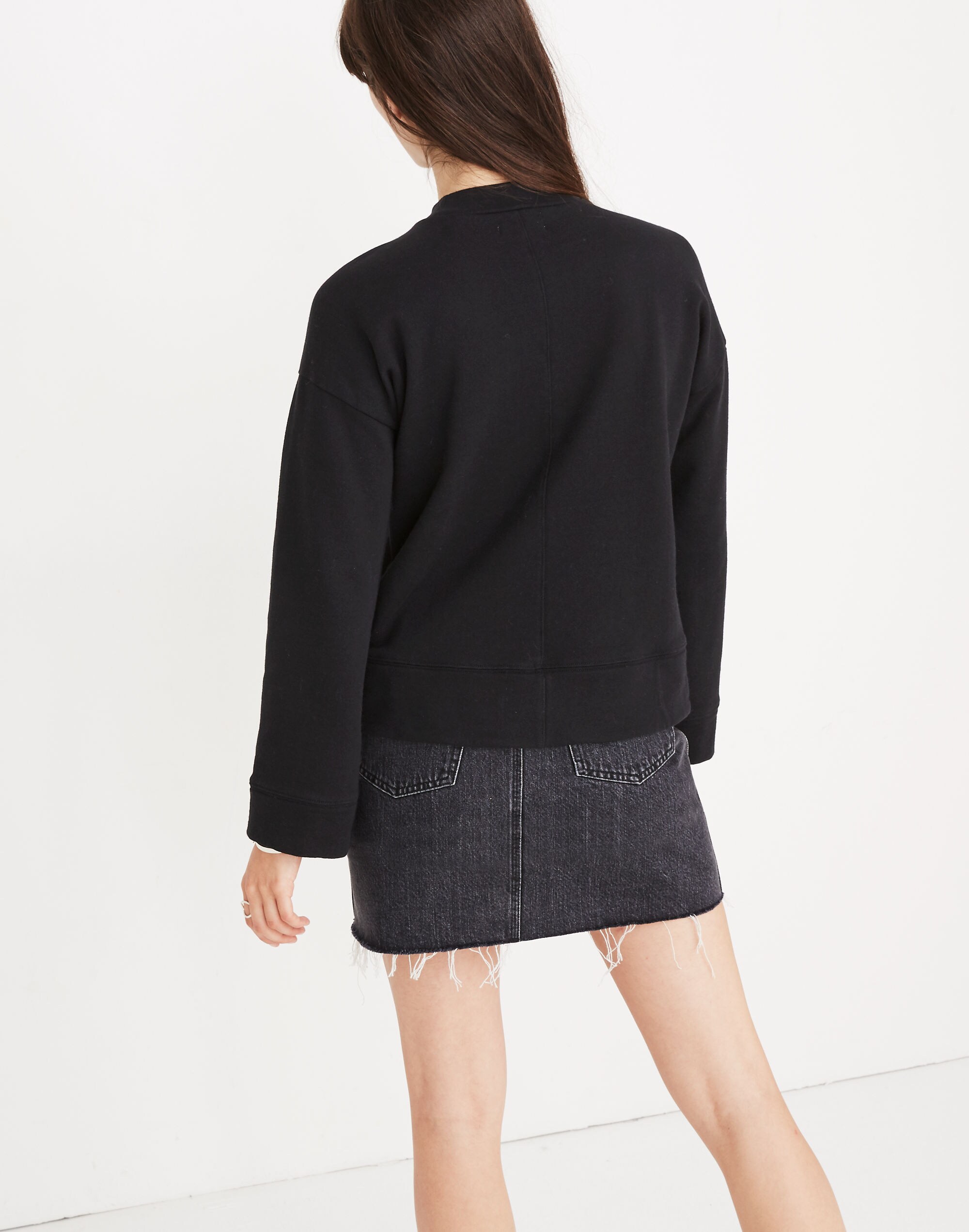 Ciao For Now Mockneck Sweatshirt