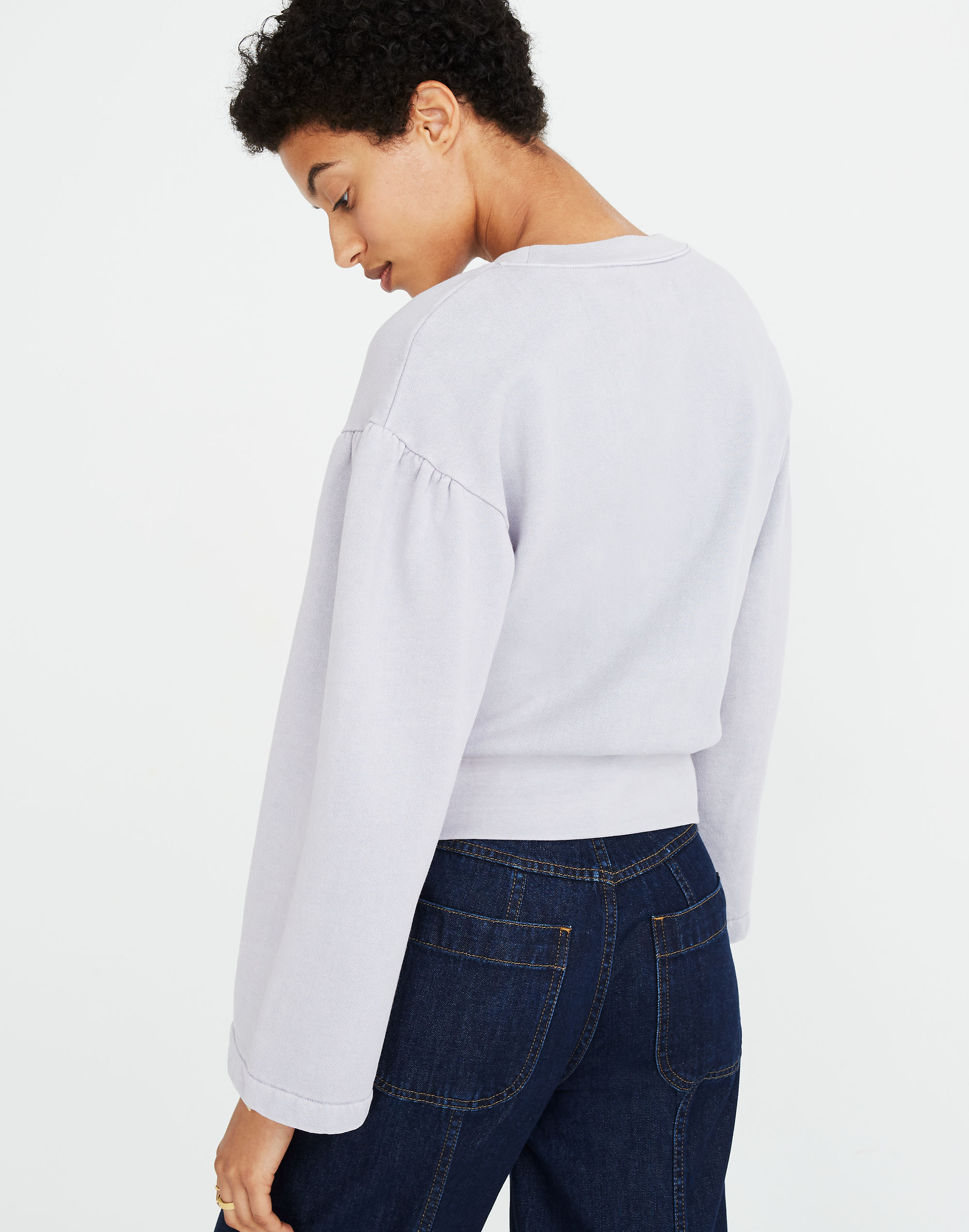 Madewell x Karen Walker&reg; Garment-Dyed Sweatshirt