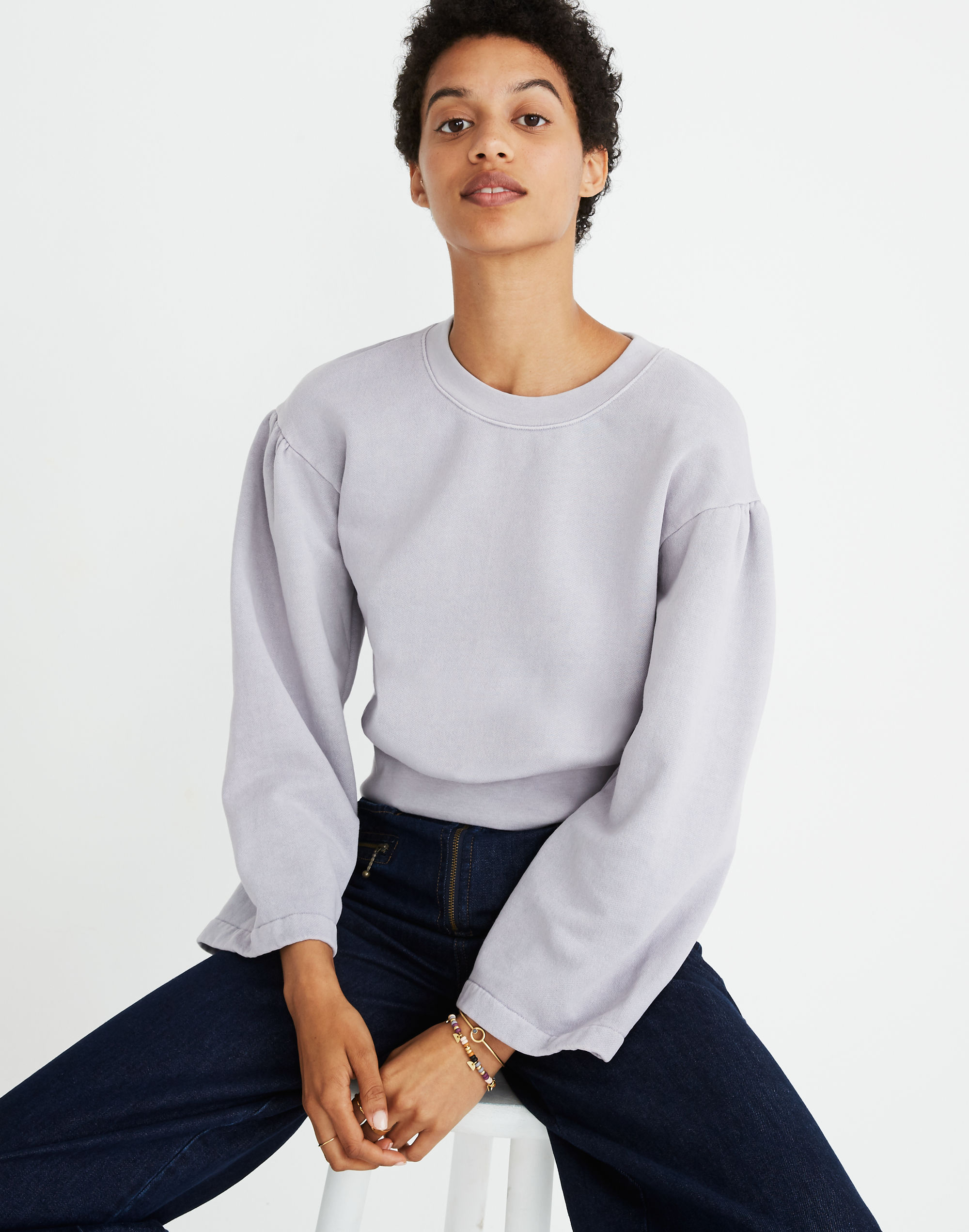 Madewell x Karen Walker&reg; Garment-Dyed Sweatshirt