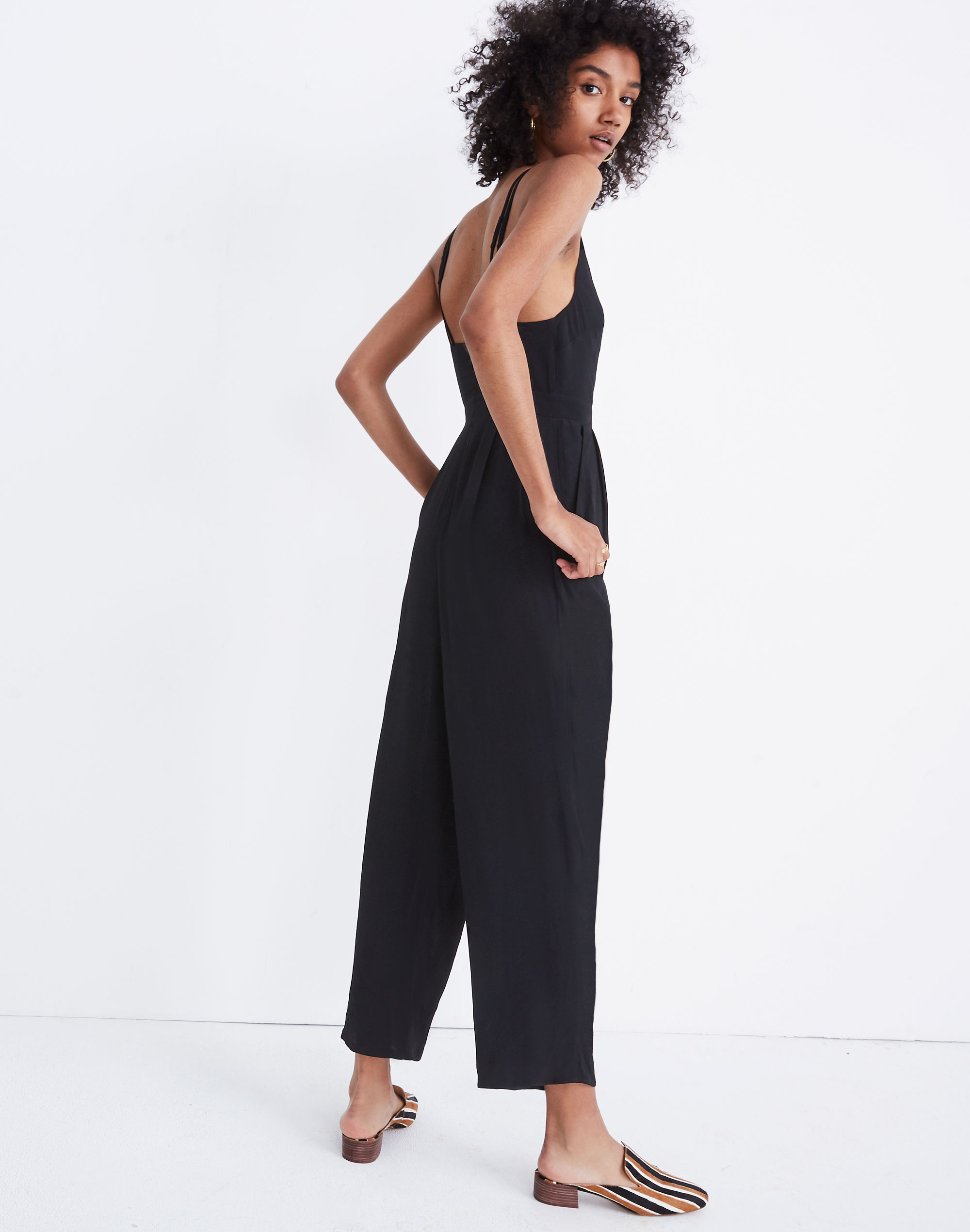 V-Neck Jumpsuit